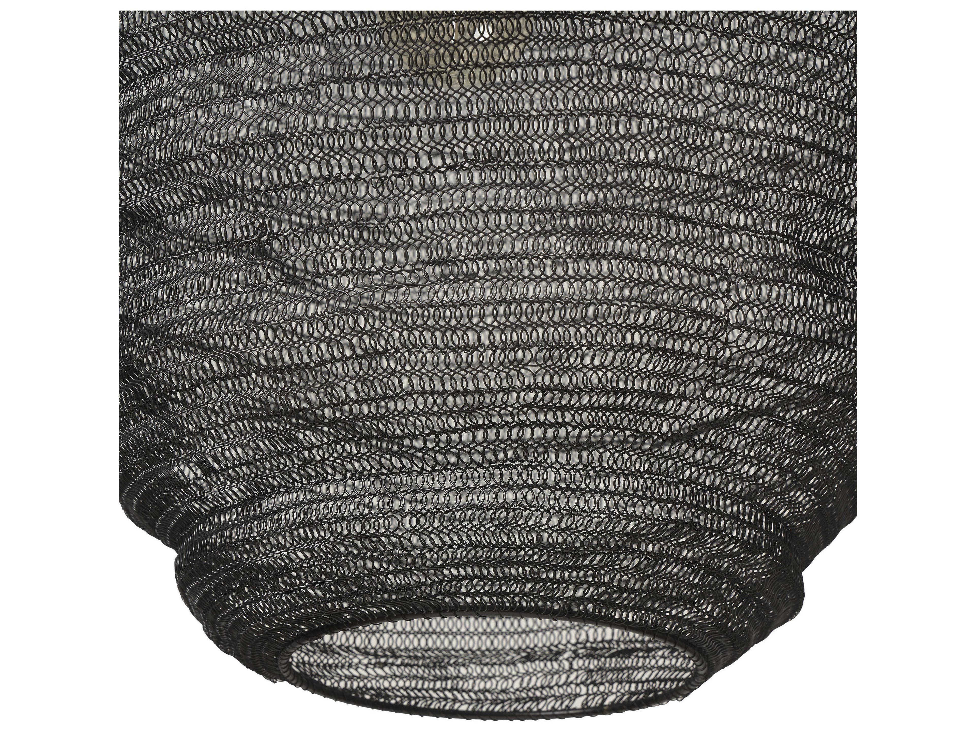 Renwil Corfu 1-Light Black Pendant