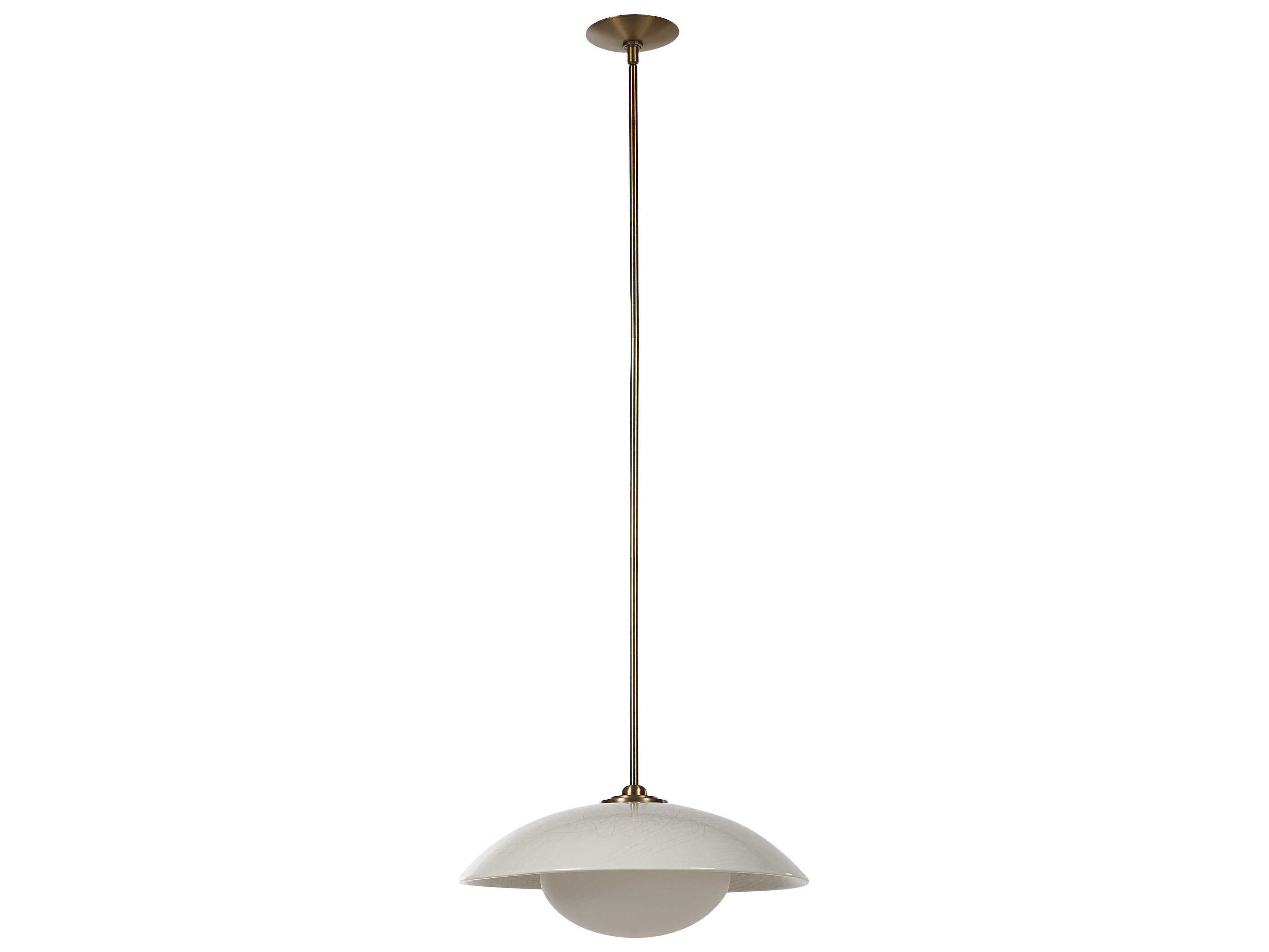 Renwil Abbie 1-Light White Pendant