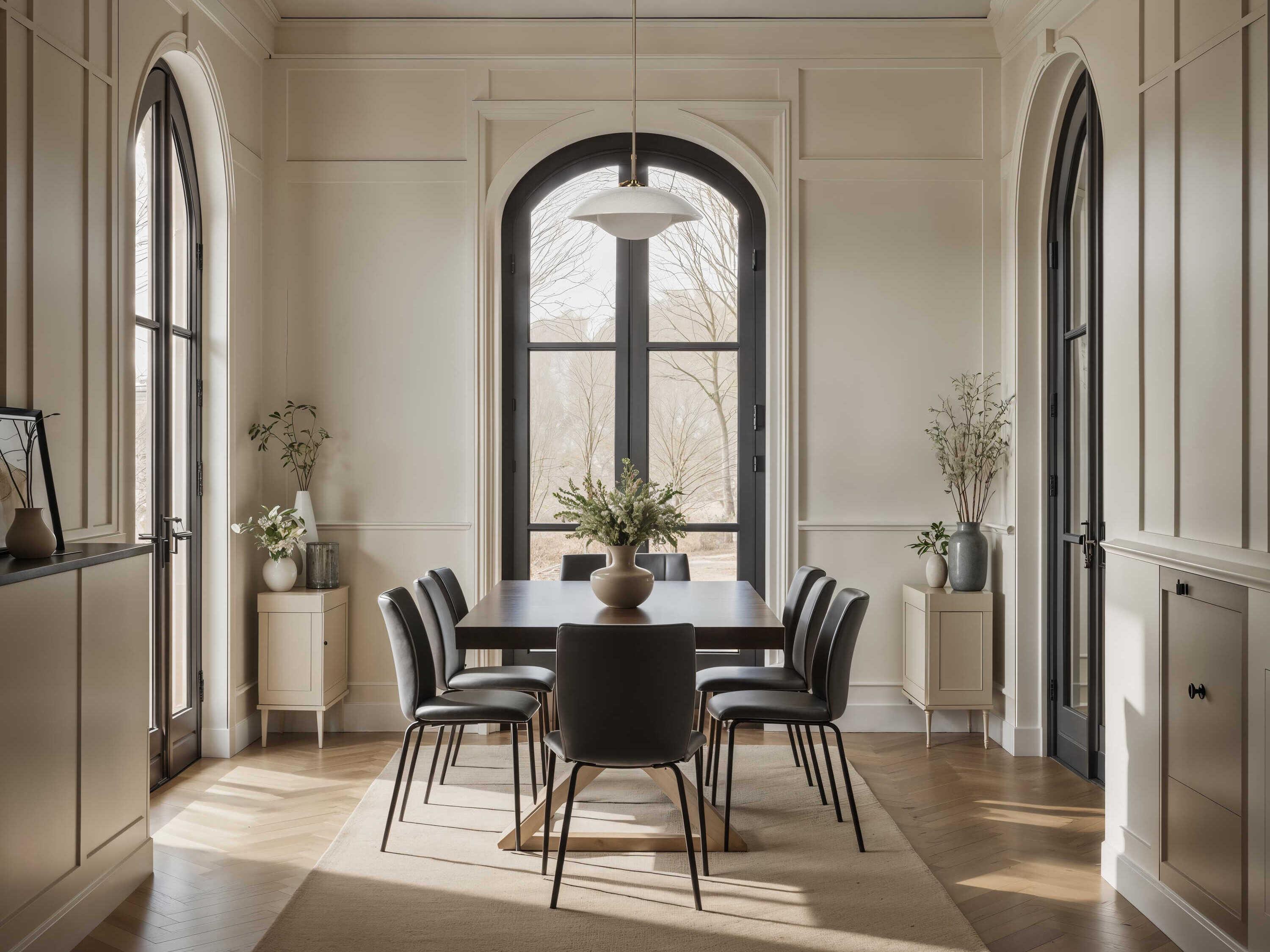 Renwil Abbie 1-Light White Pendant