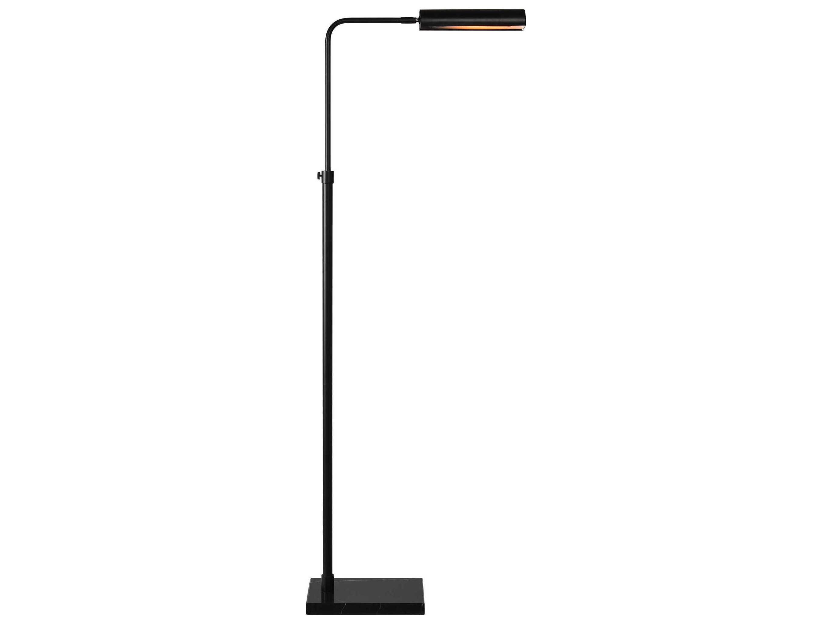 Renwil Fadia Matte Black Iron Floor Lamp