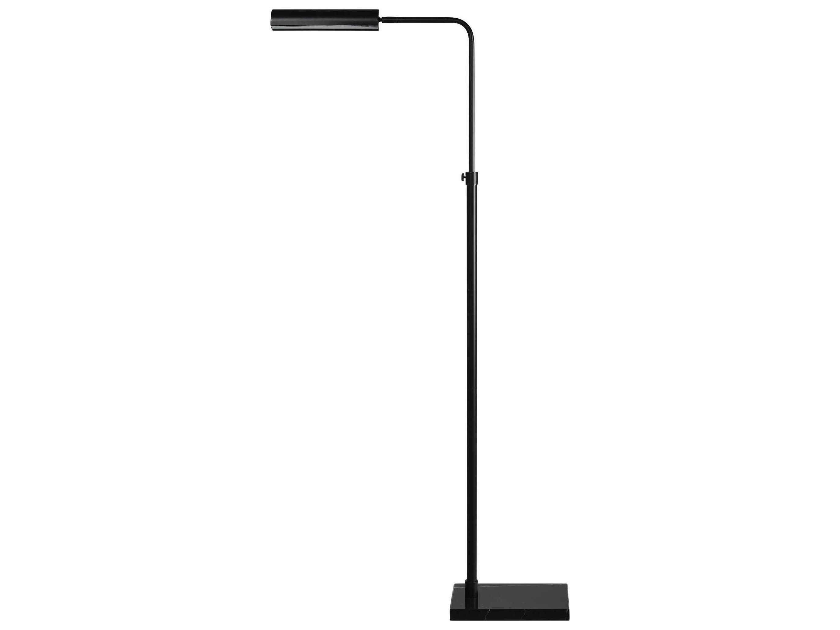Renwil Fadia Matte Black Iron Floor Lamp