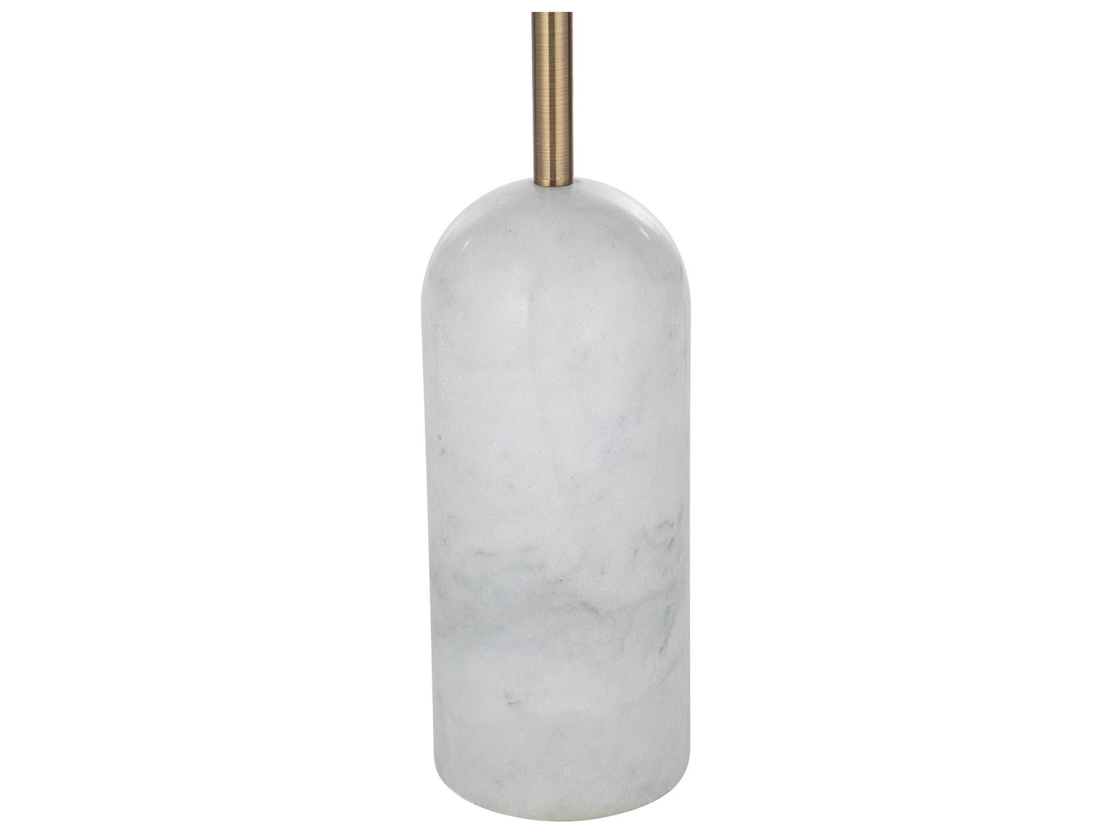 Renwil Lozica Antique Brushed Brass Floor Lamp