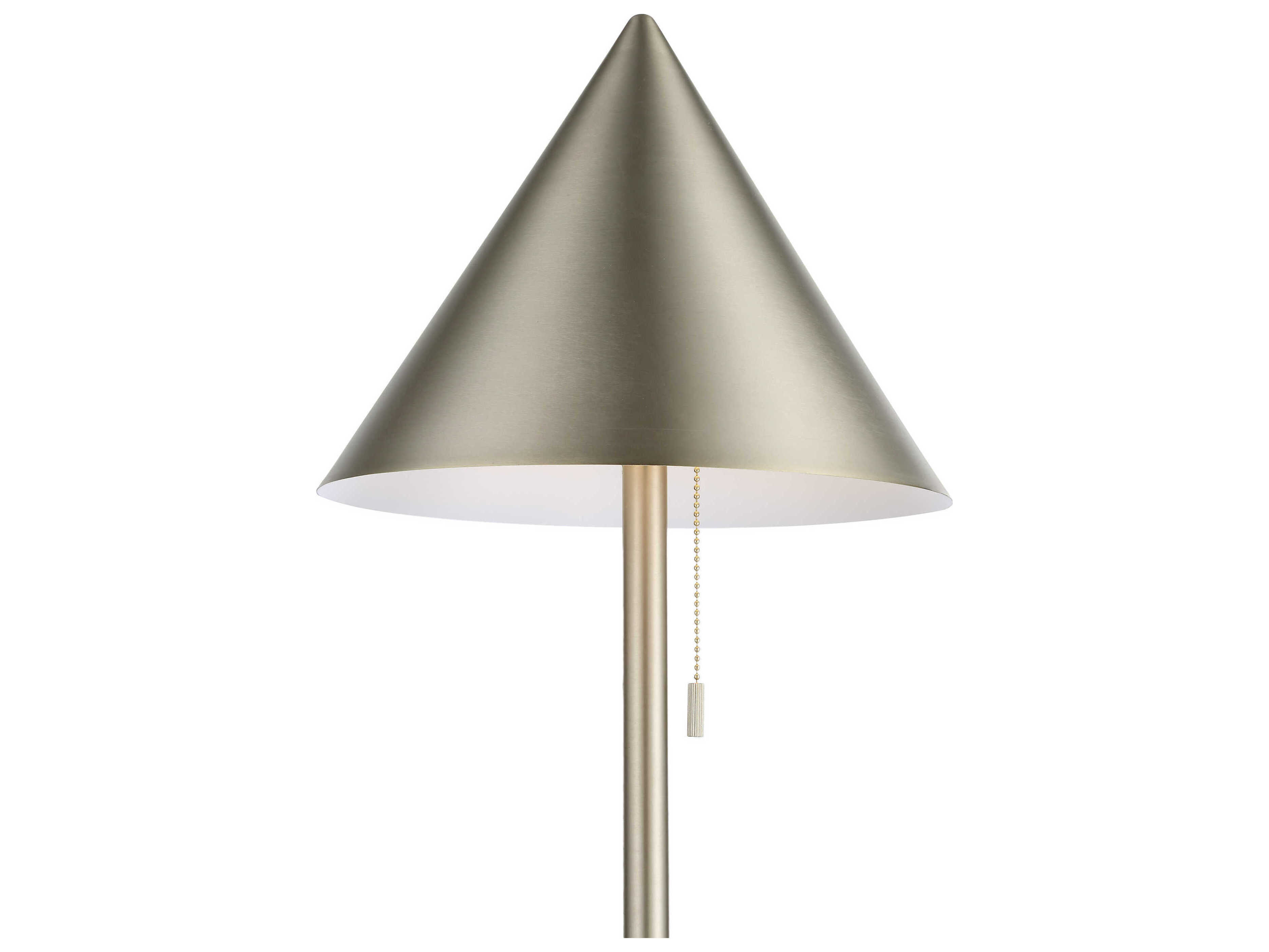 Renwil Kos Champagne Plated Iron Silver Floor Lamp