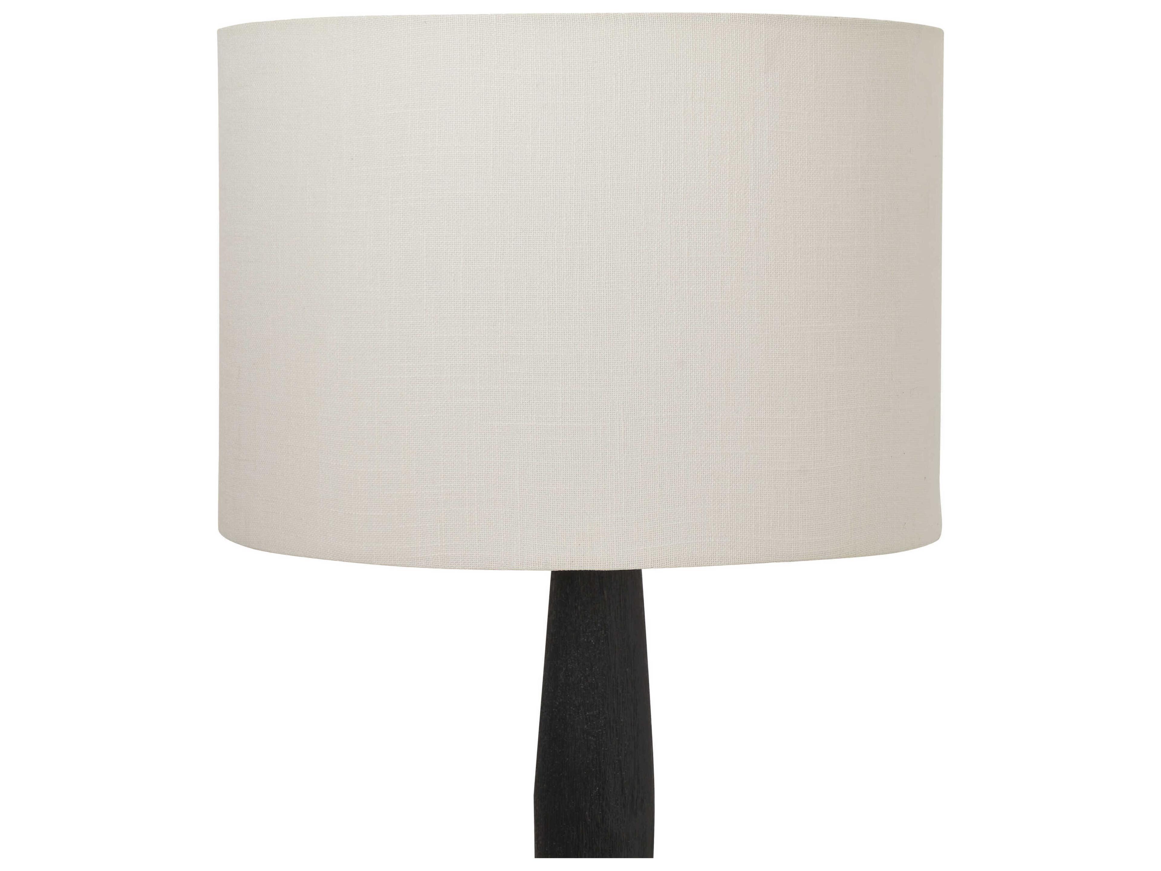 Renwil Francine Painted Black Floor Lamp