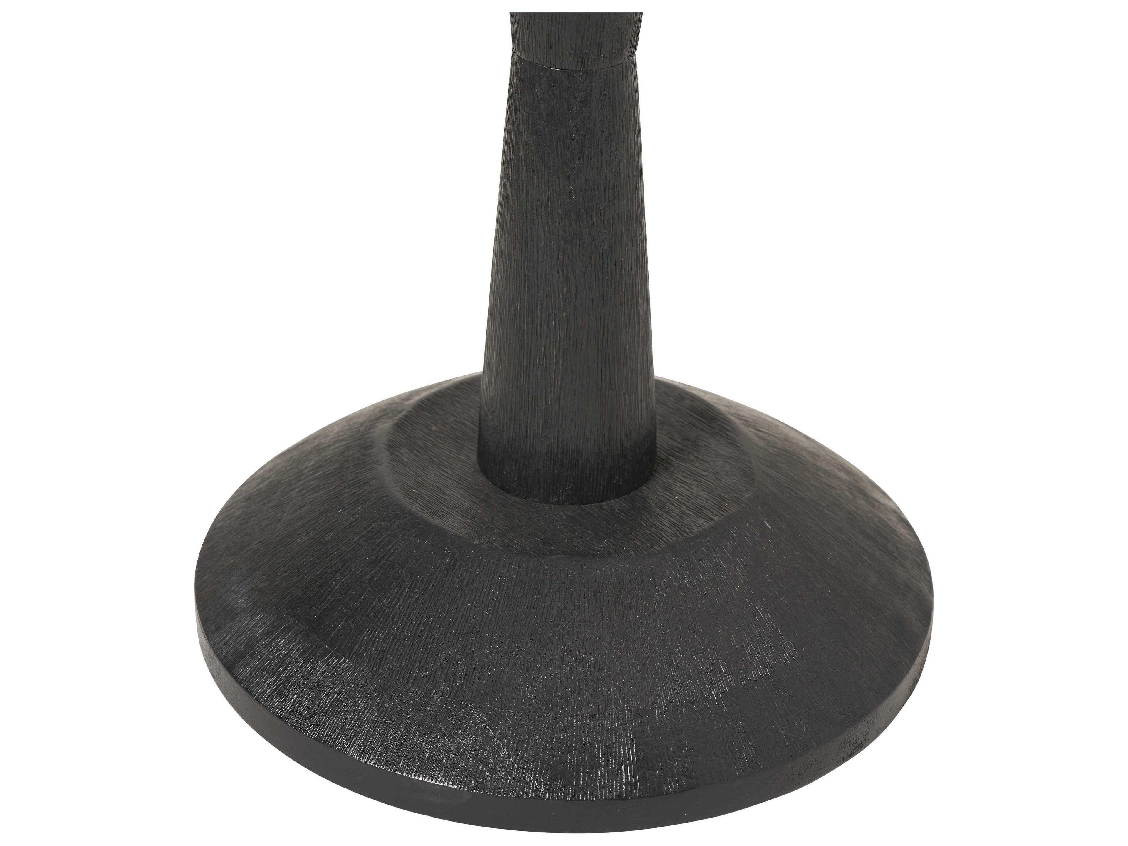 Renwil Francine Painted Black Floor Lamp