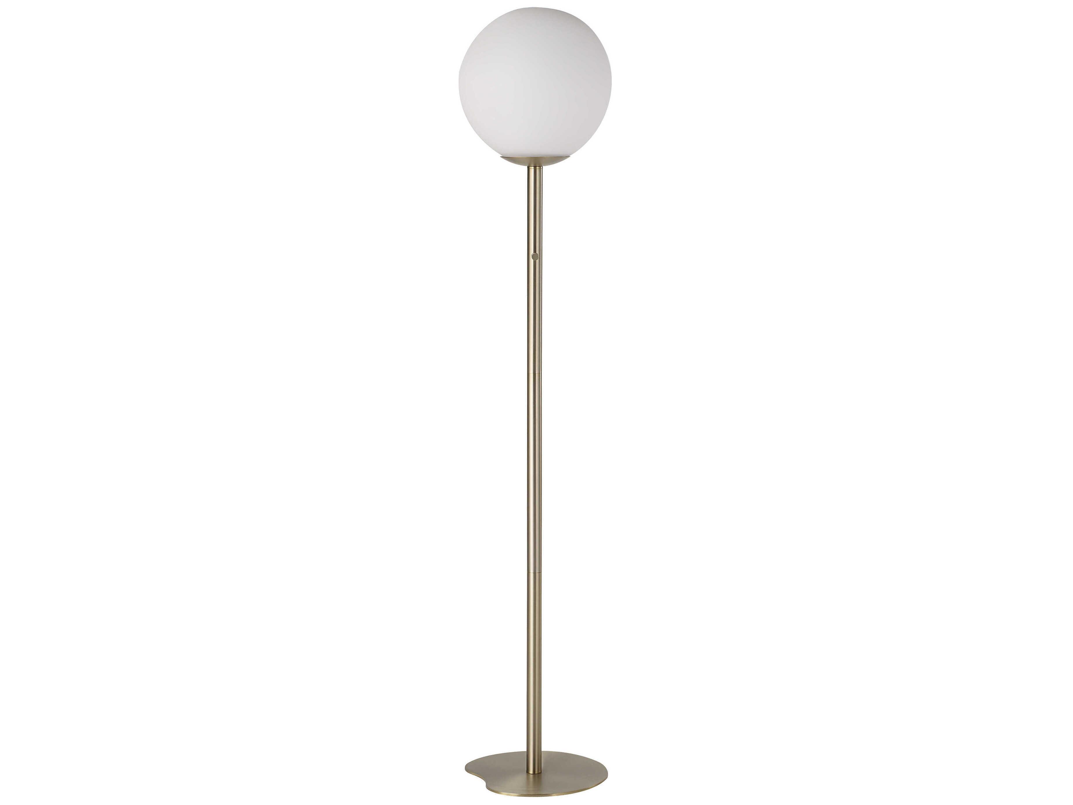 Renwil Koloa Plated Champagne Gold Floor Lamp