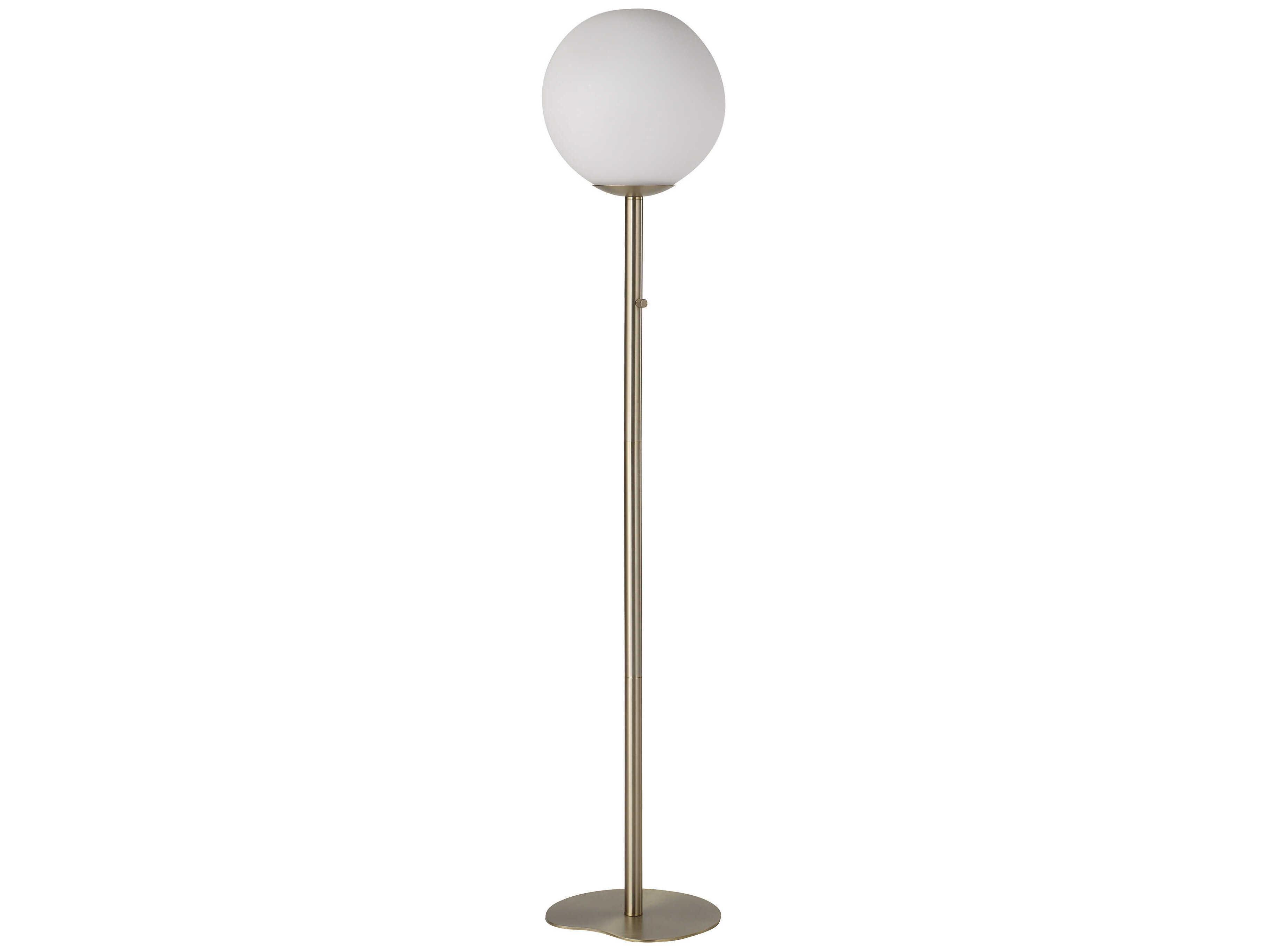 Renwil Koloa Plated Champagne Gold Floor Lamp