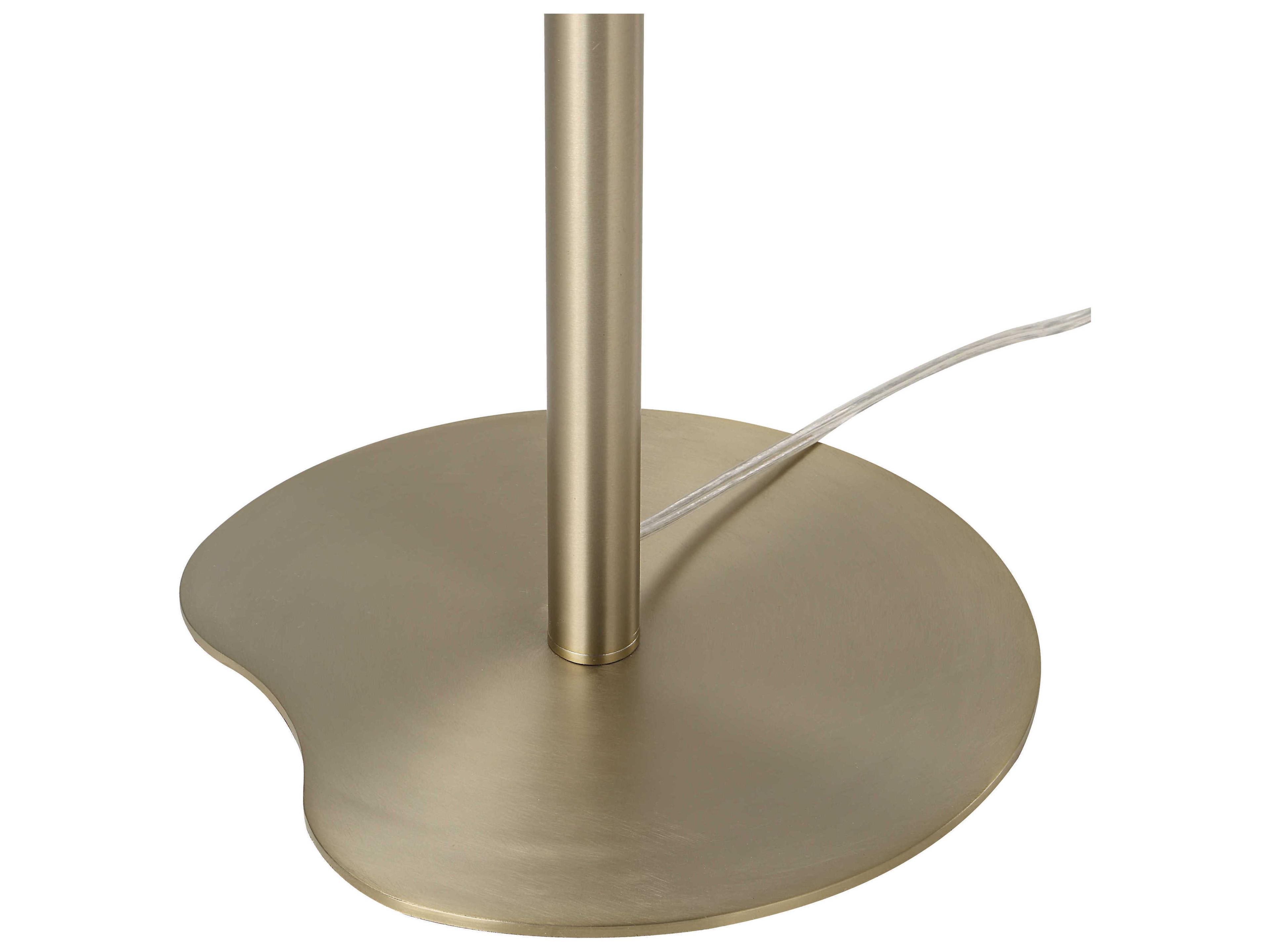 Renwil Koloa Plated Champagne Gold Floor Lamp