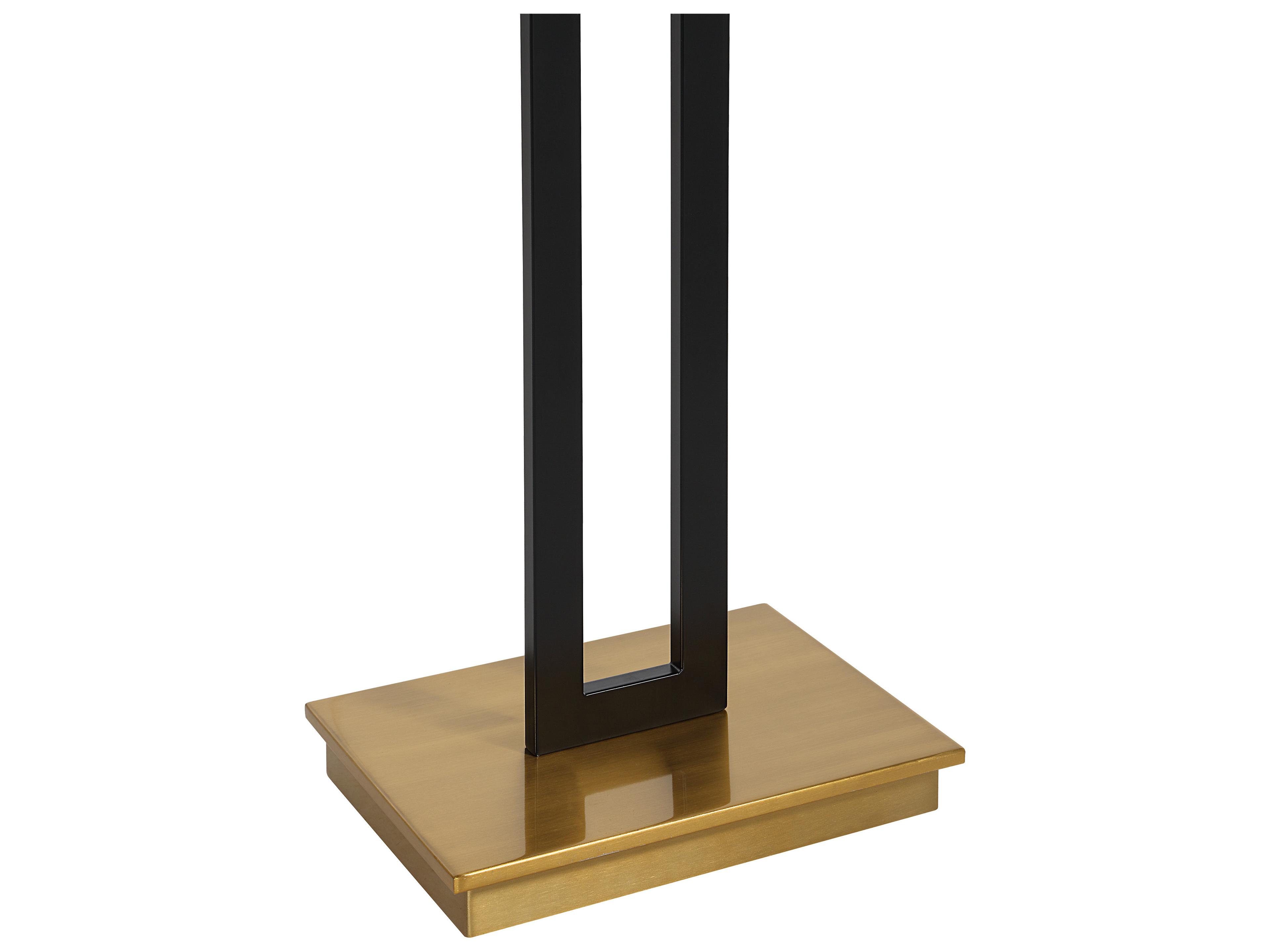 Renwil Theo Matte Black Floor Lamp