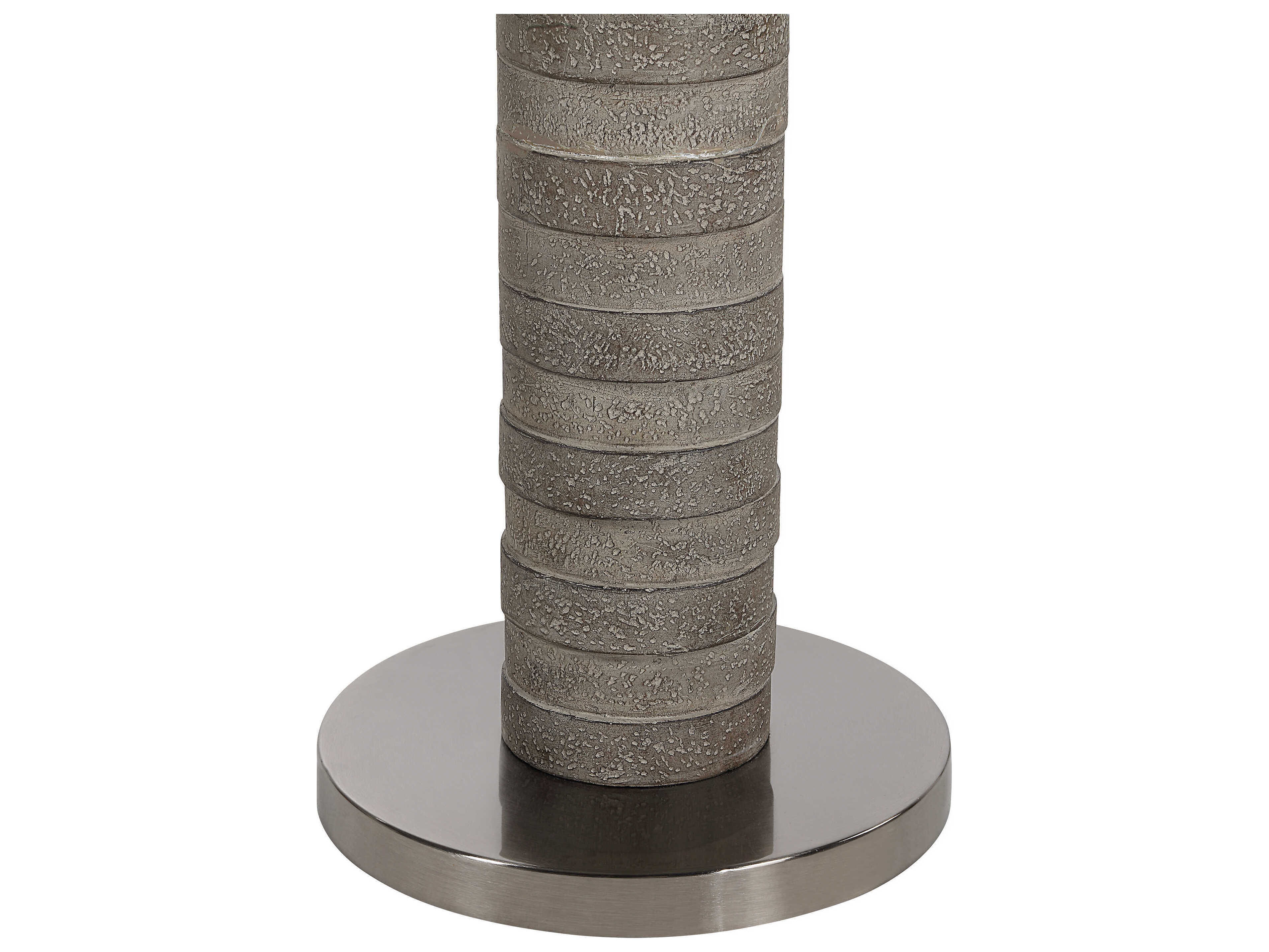 Renwil Moringa Warm Charcoal Grey Floor Lamp