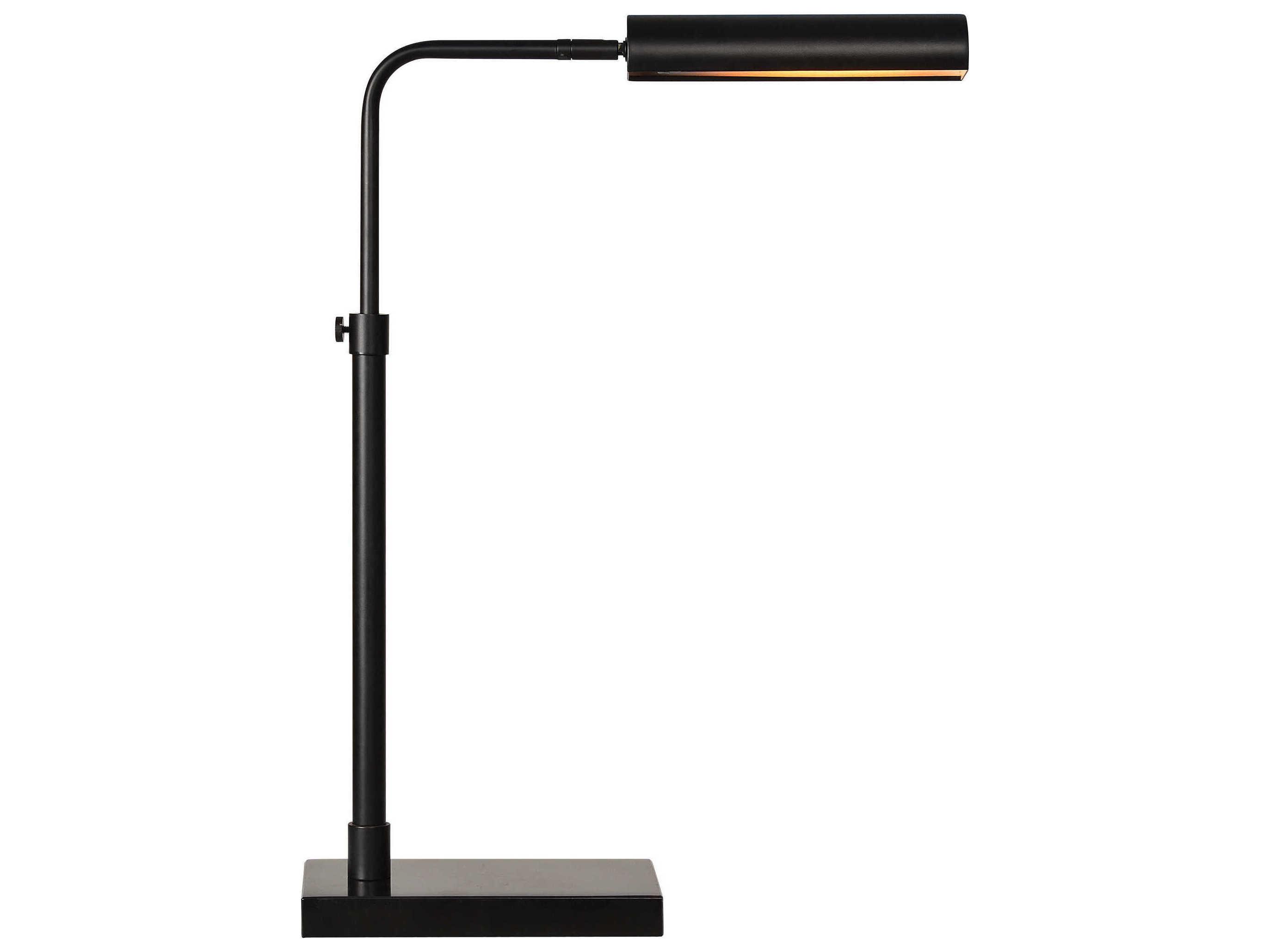 Renwil Fabolia Matte Black Iron Desk Lamp