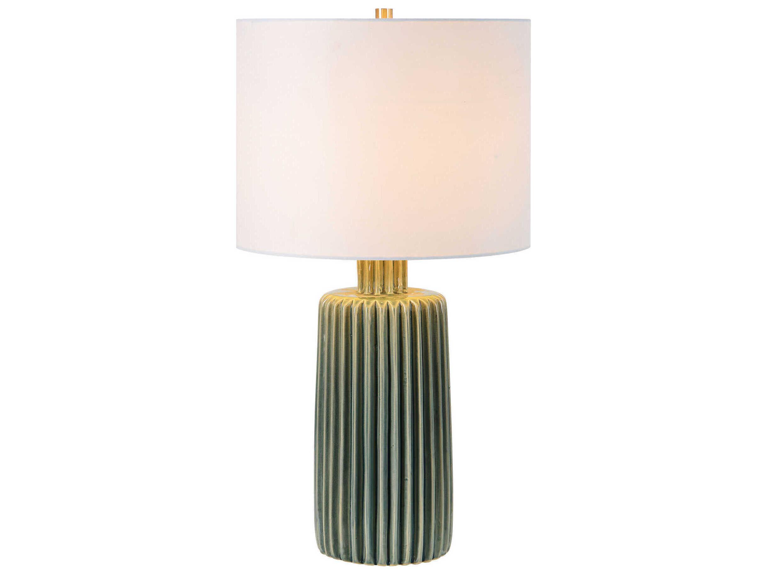 Renwil Roza Olive Green Buffet Lamp