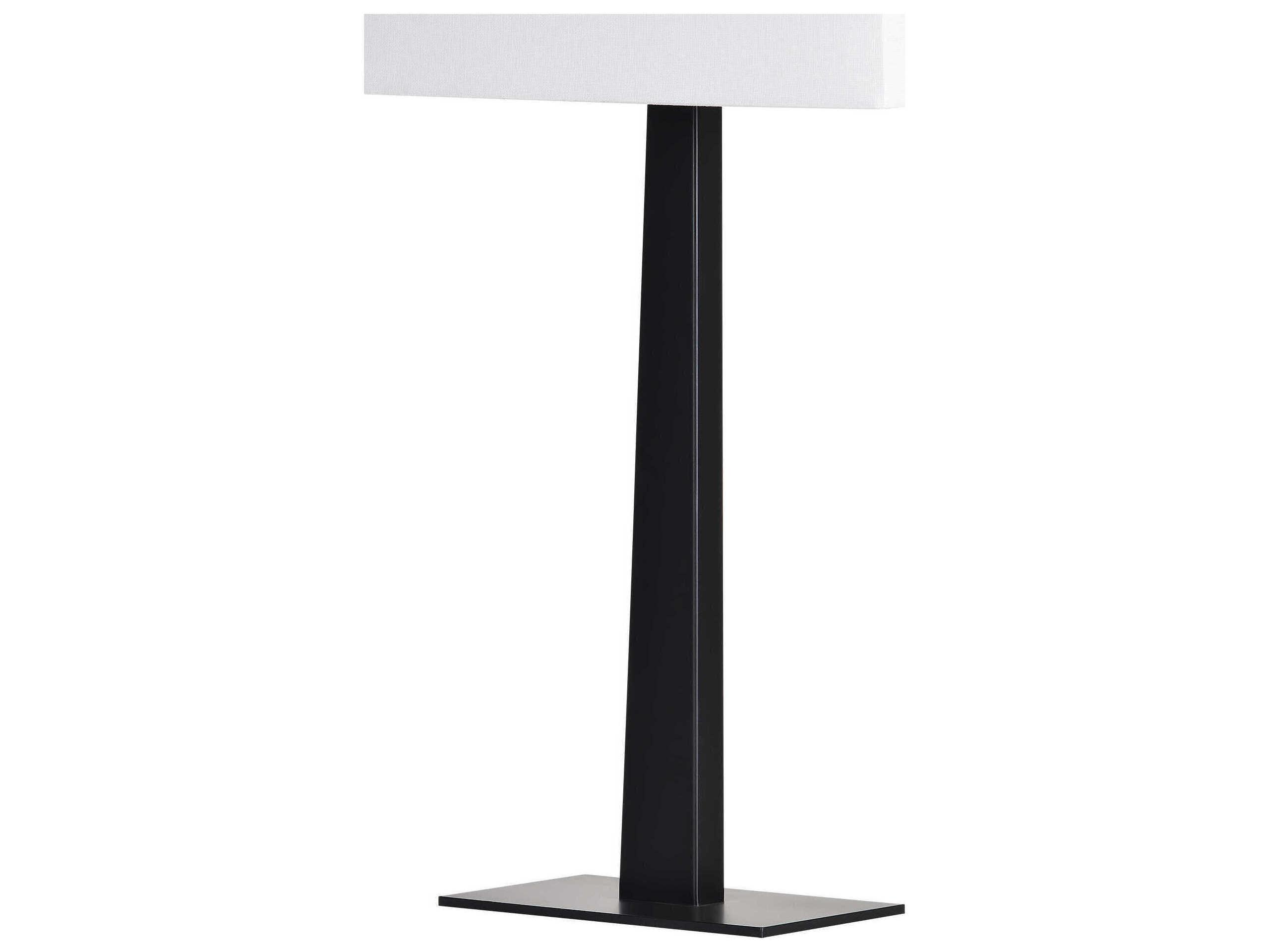 Renwil Candace Matte Black Buffet Lamp Set of 2