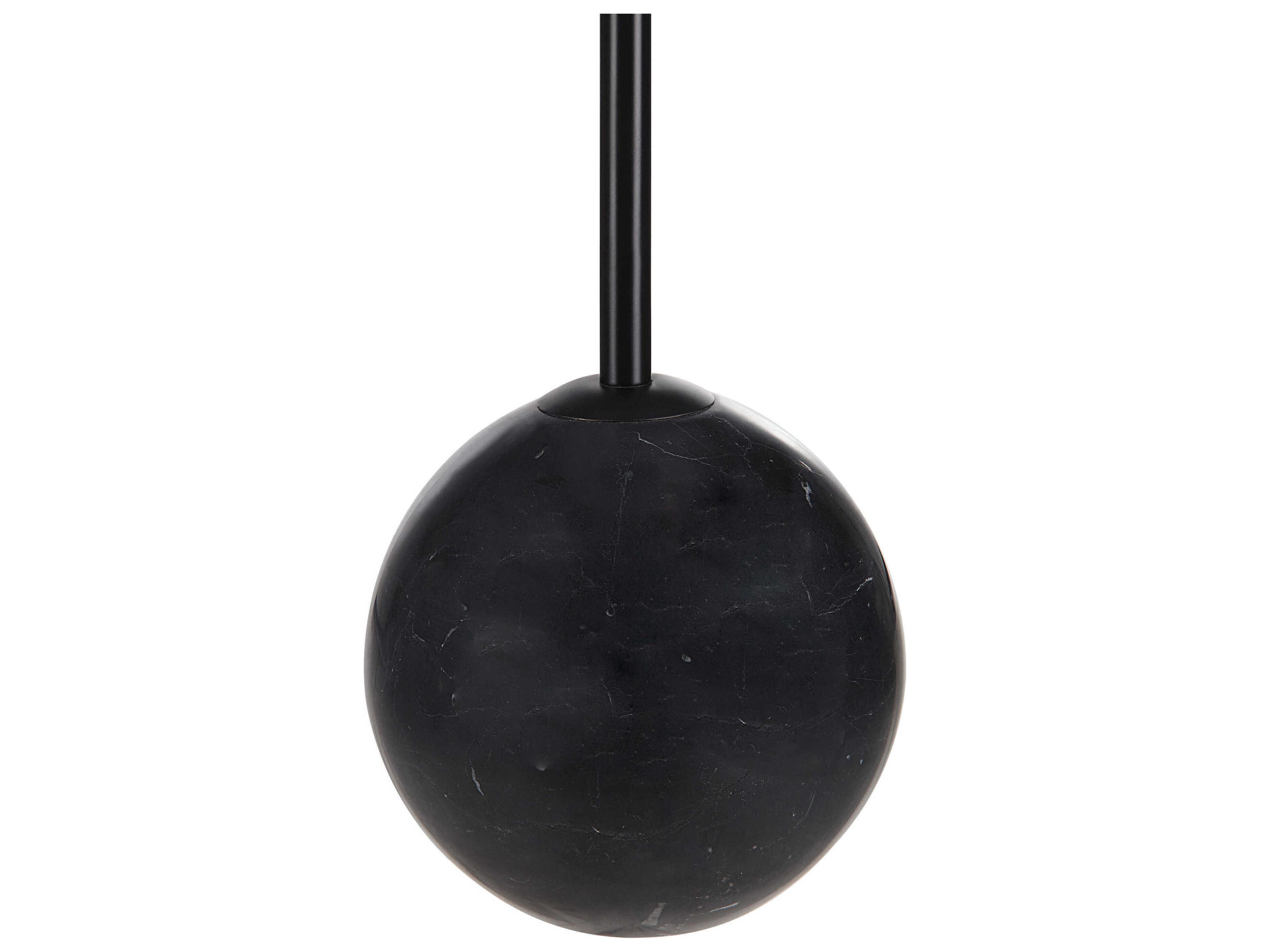 Renwil Bangor Honed Black Buffet Lamp Set of 2