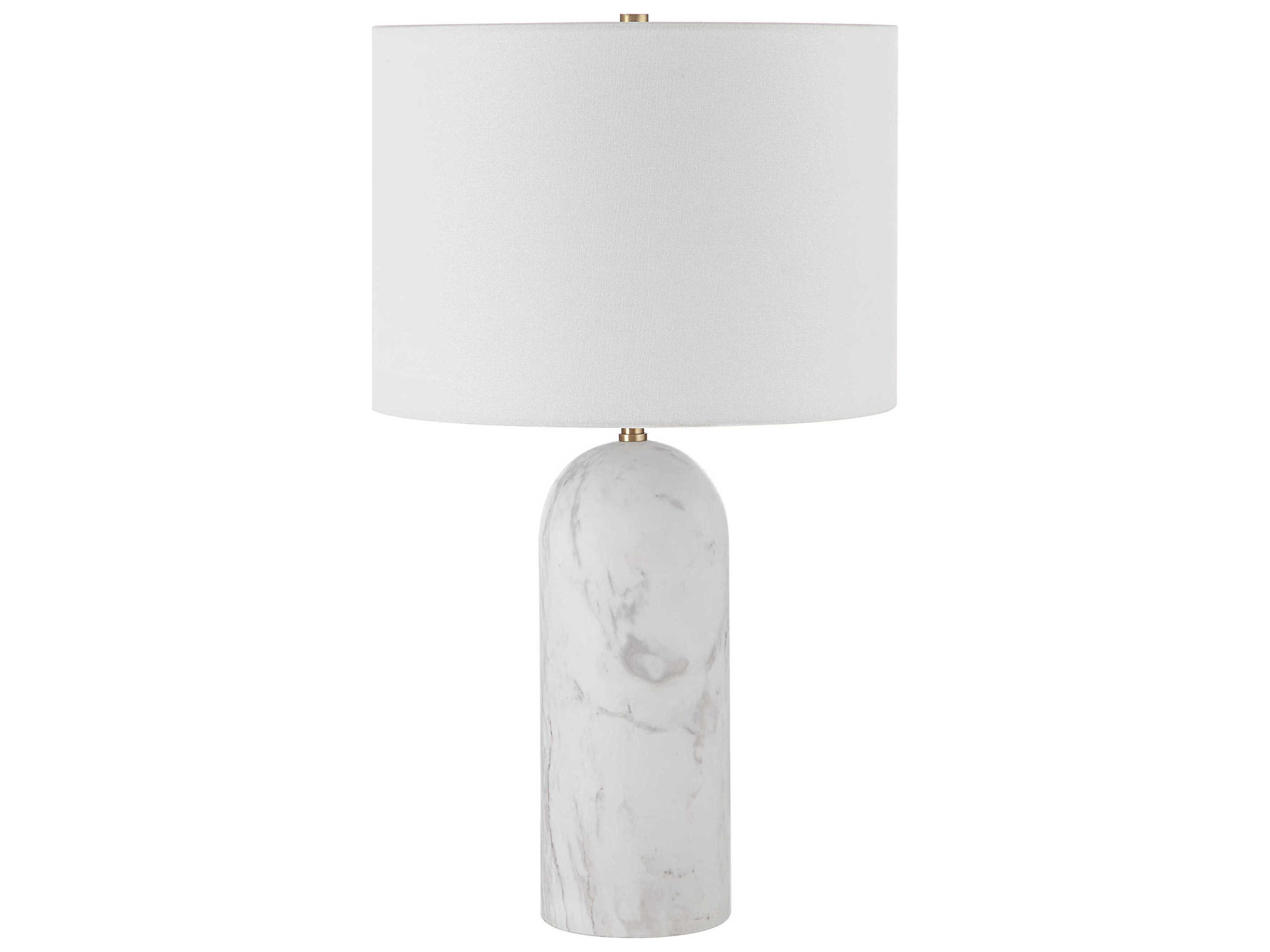 Renwil Beausoleil Honed White Buffet Lamp