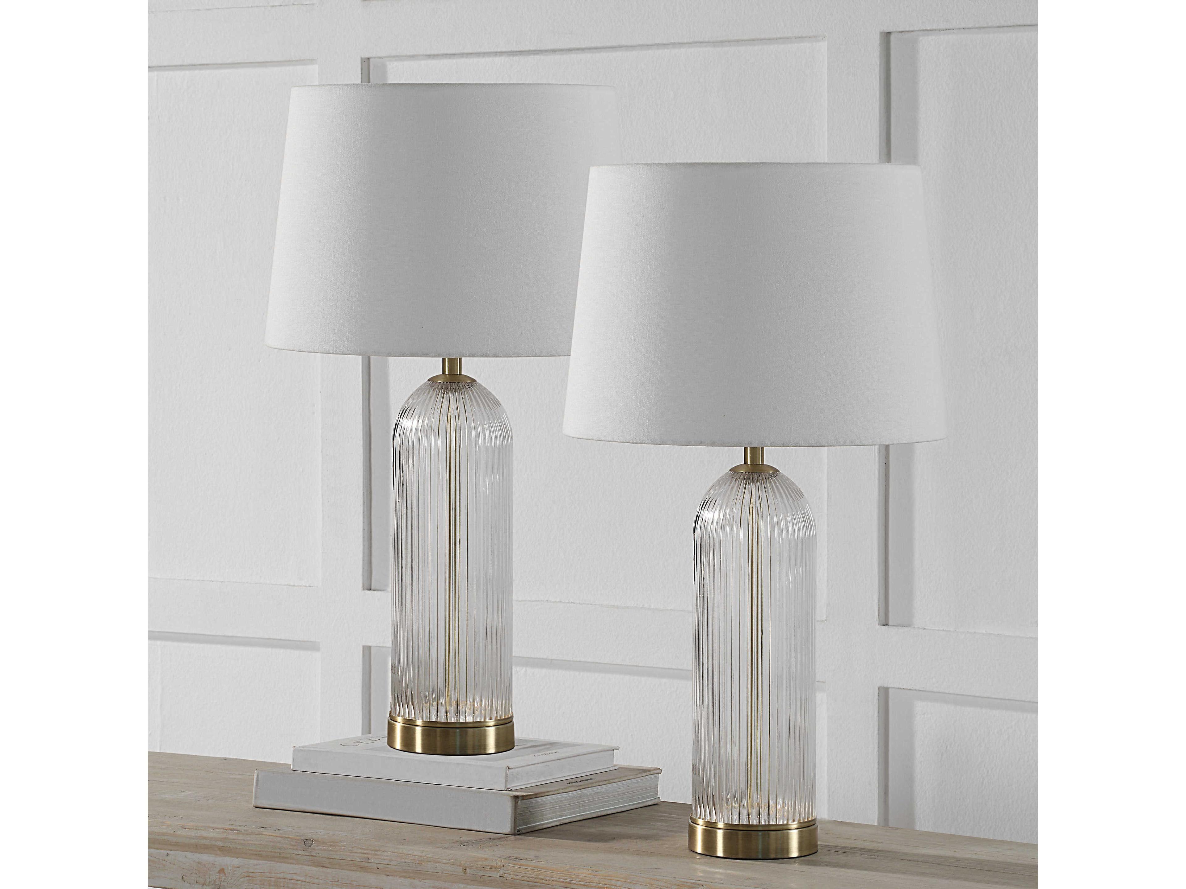 Renwil Ocala Clear Buffet Lamp Set of 2