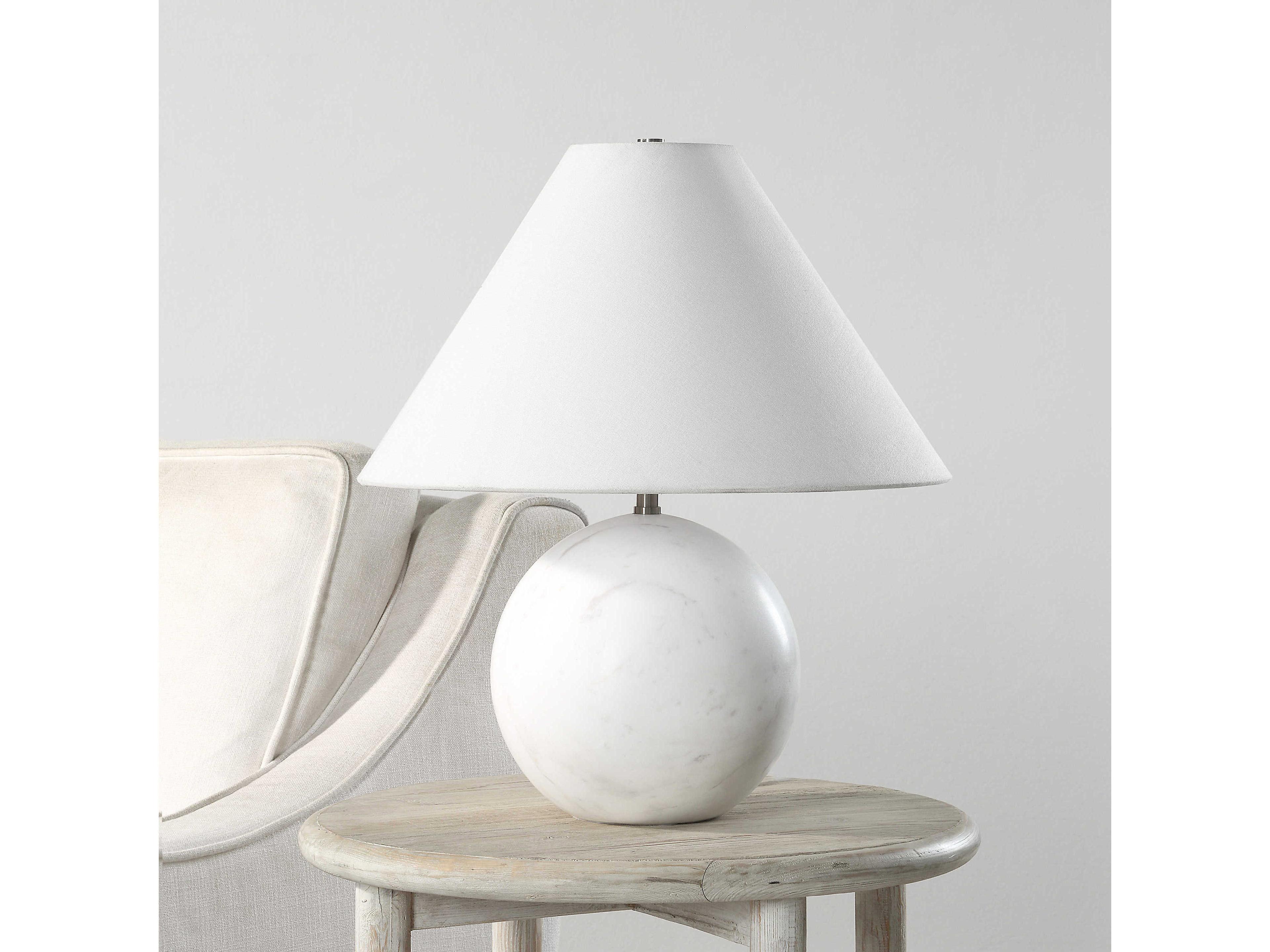 Renwil Basalla White Table Lamp