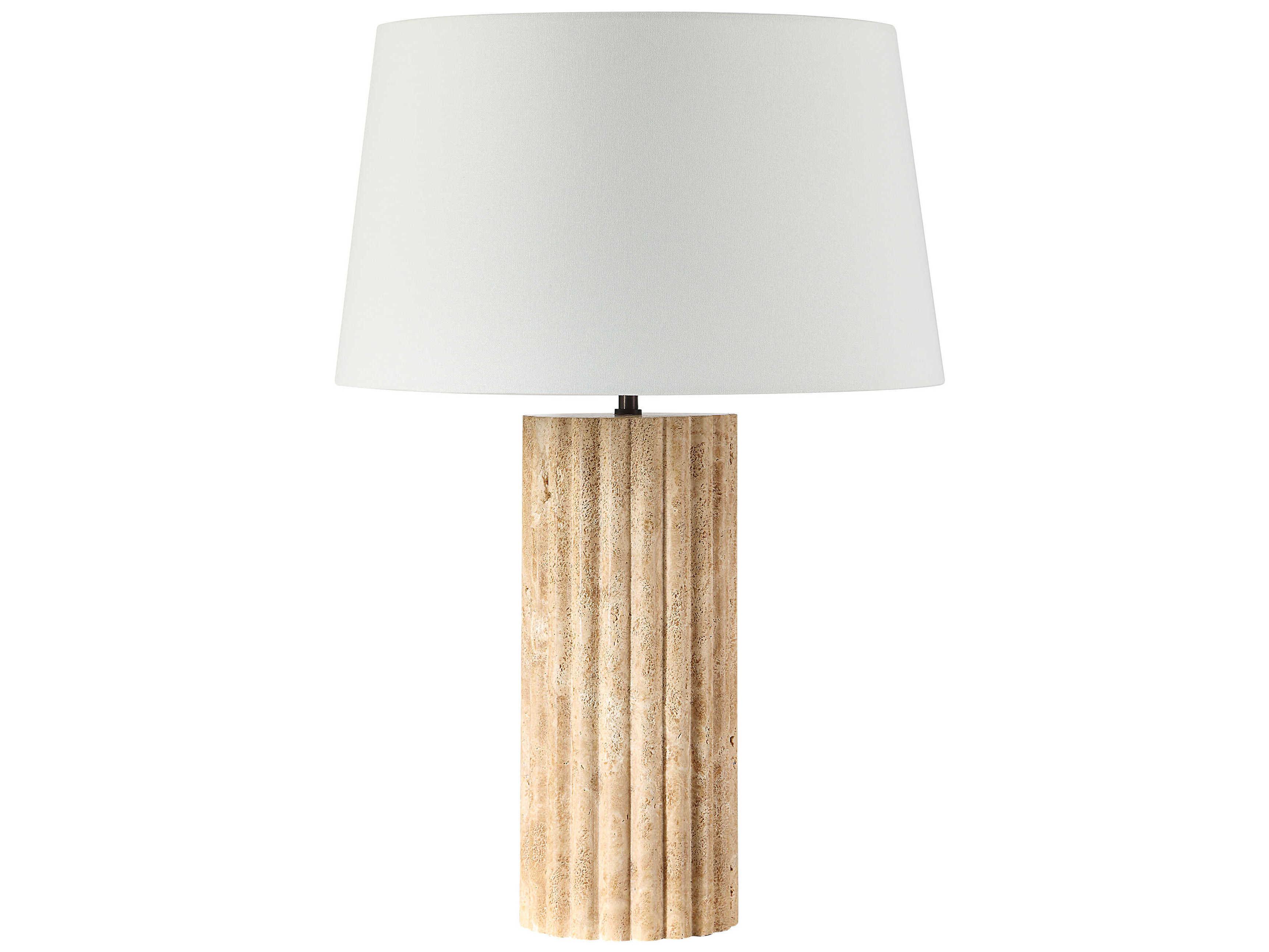 Renwil Milena Beige Off White Buffet Lamp