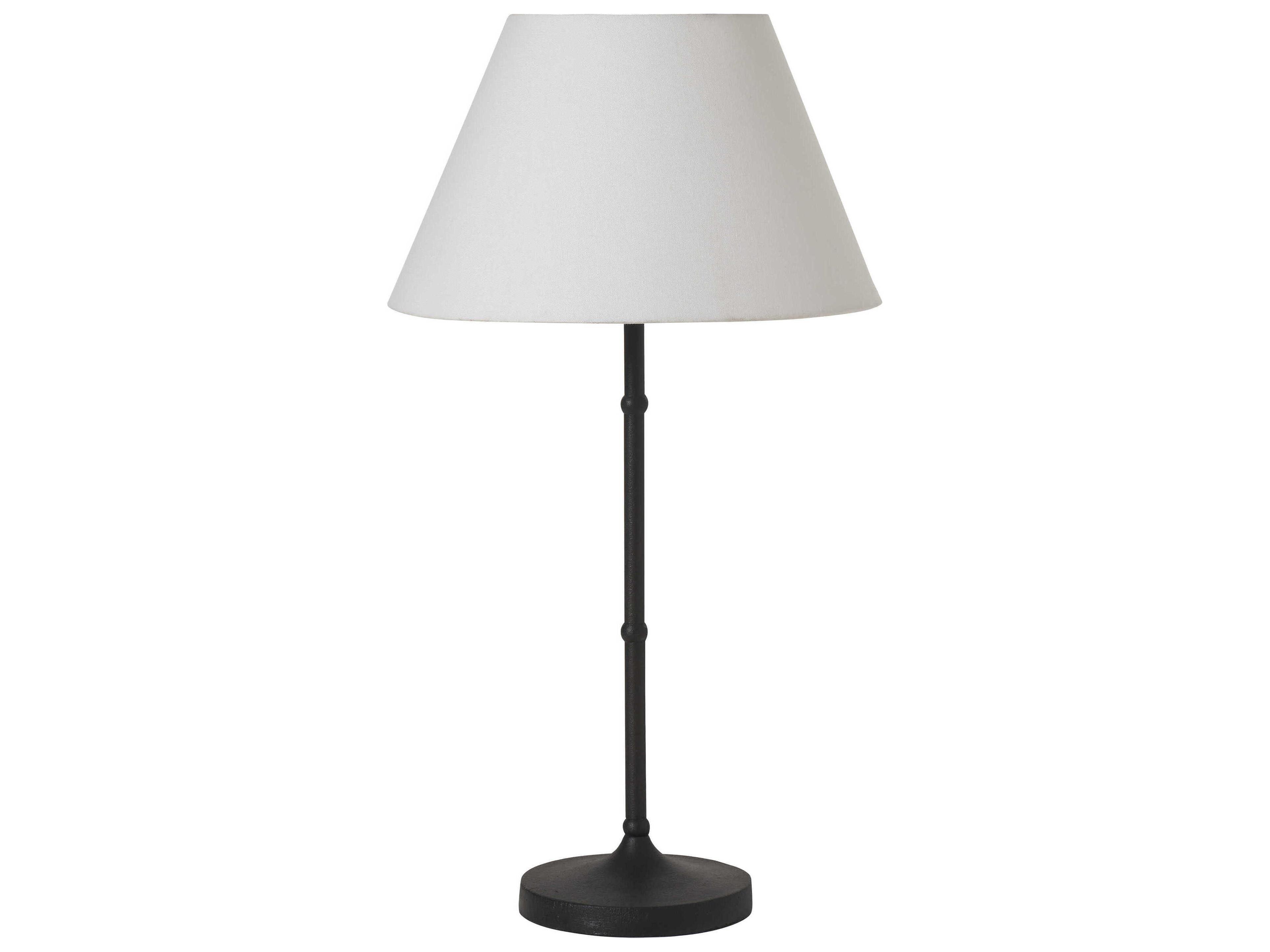 Renwil Kalista Plated Black Buffet Lamp