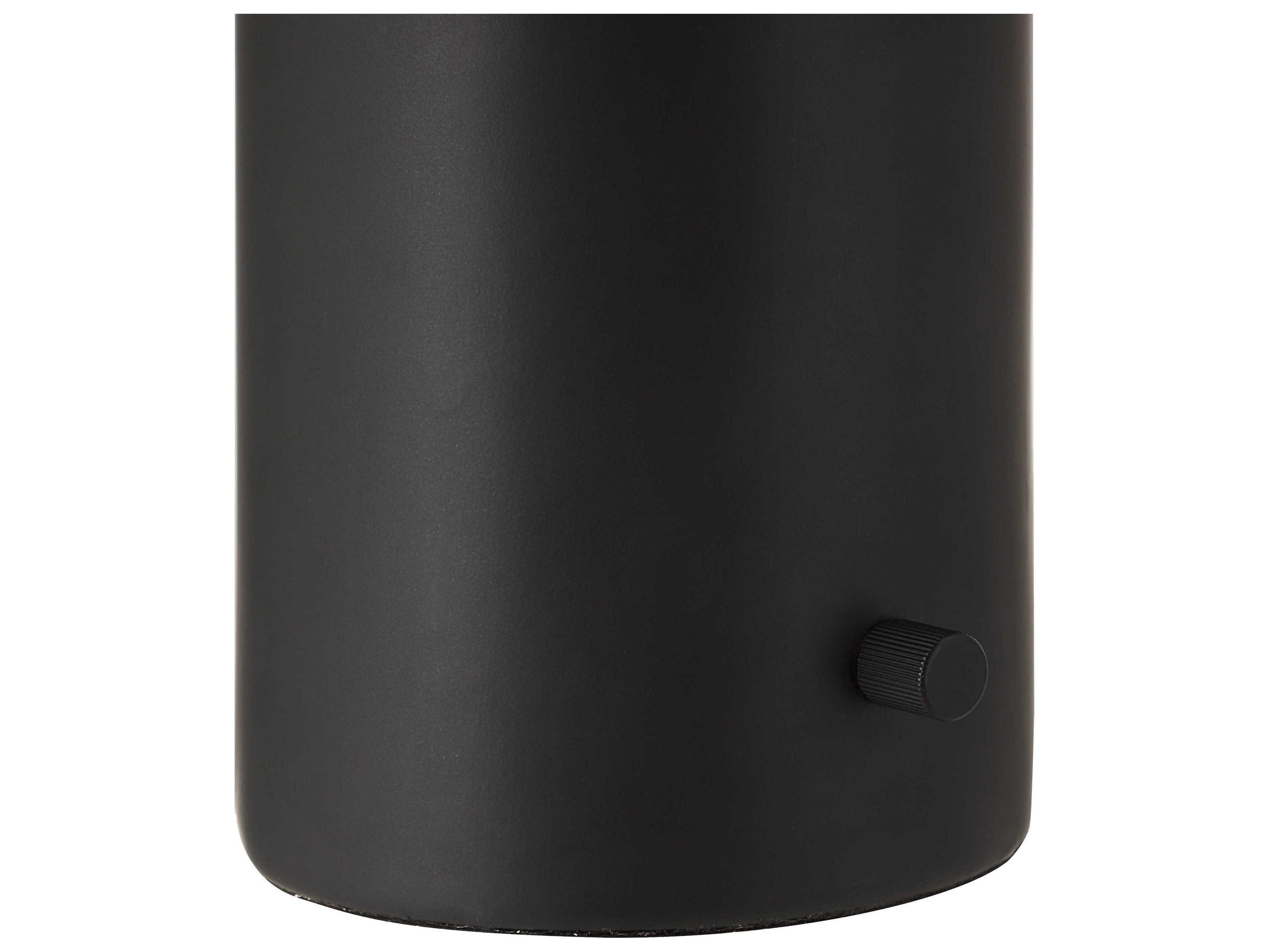 Renwil Sombra Matte Black Table Lamp