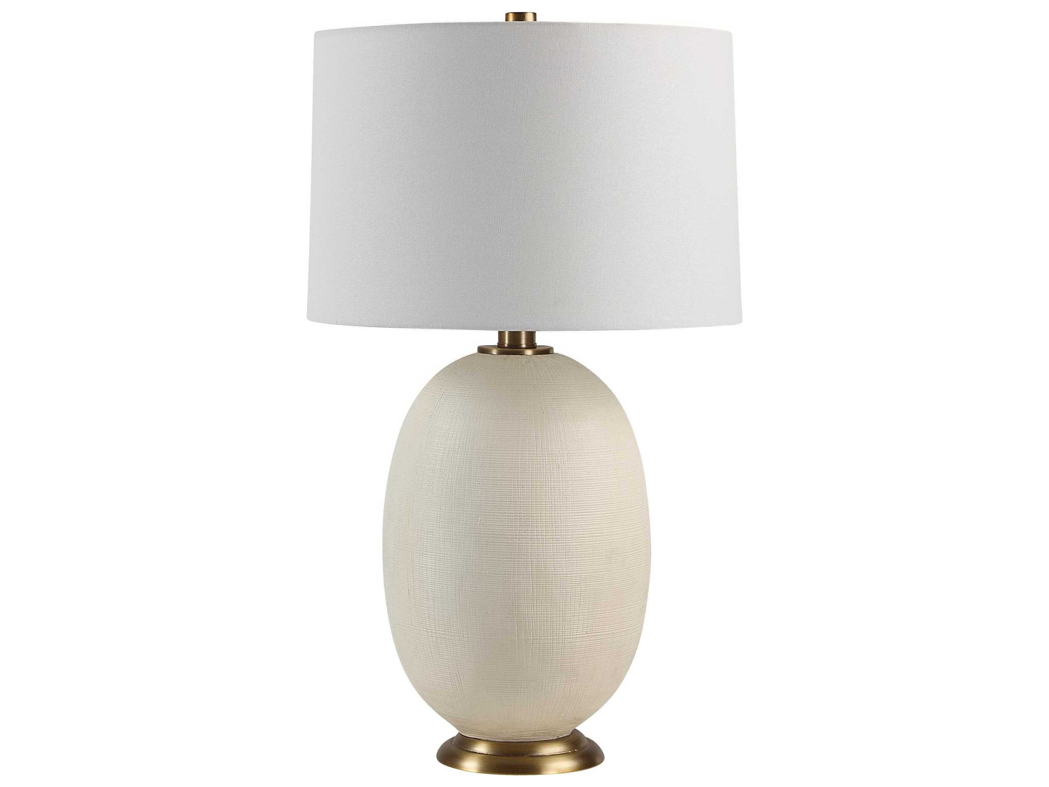 Renwil Cartagena Painted White Buffet Lamp