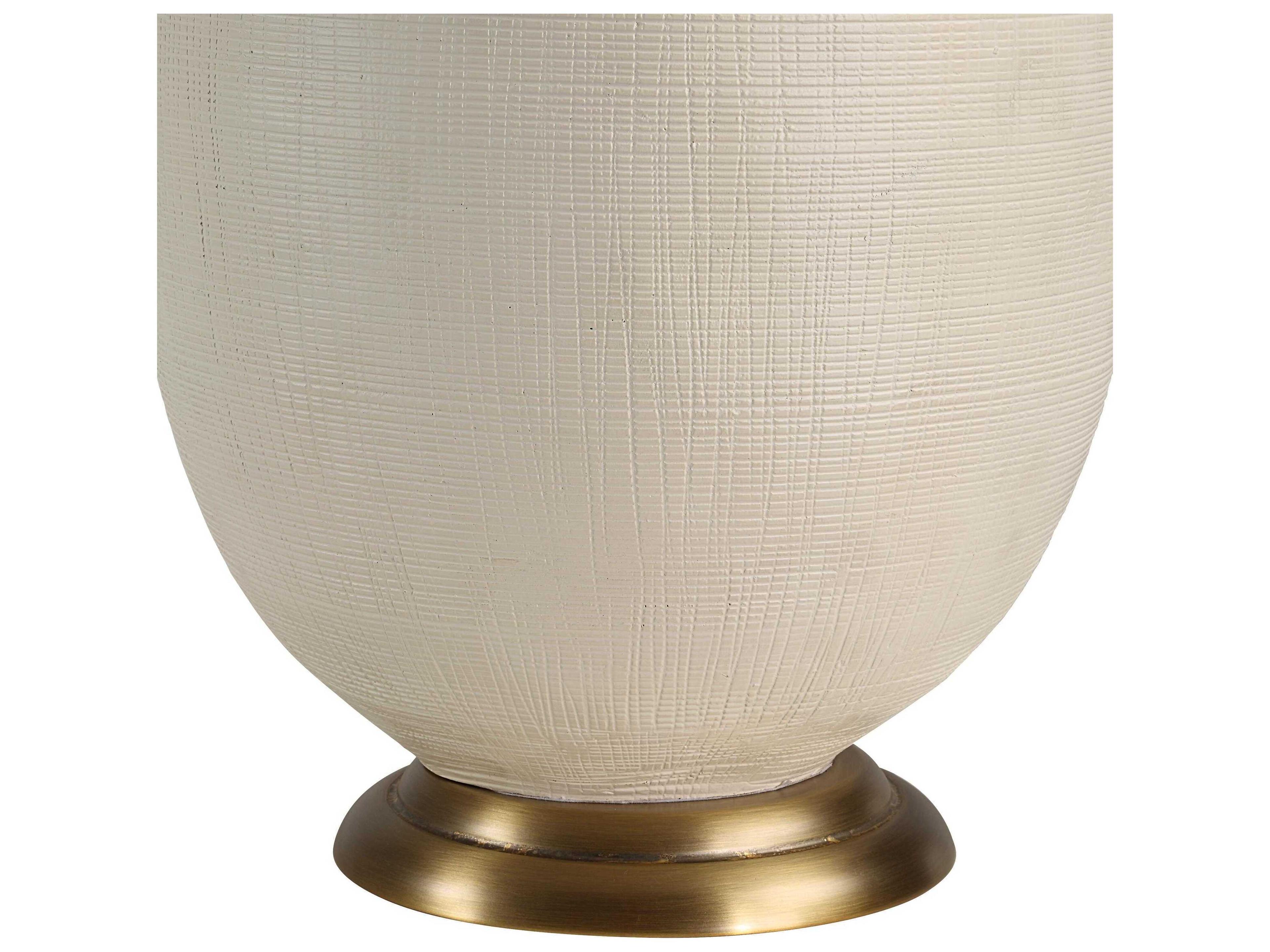 Renwil Cartagena Painted White Buffet Lamp