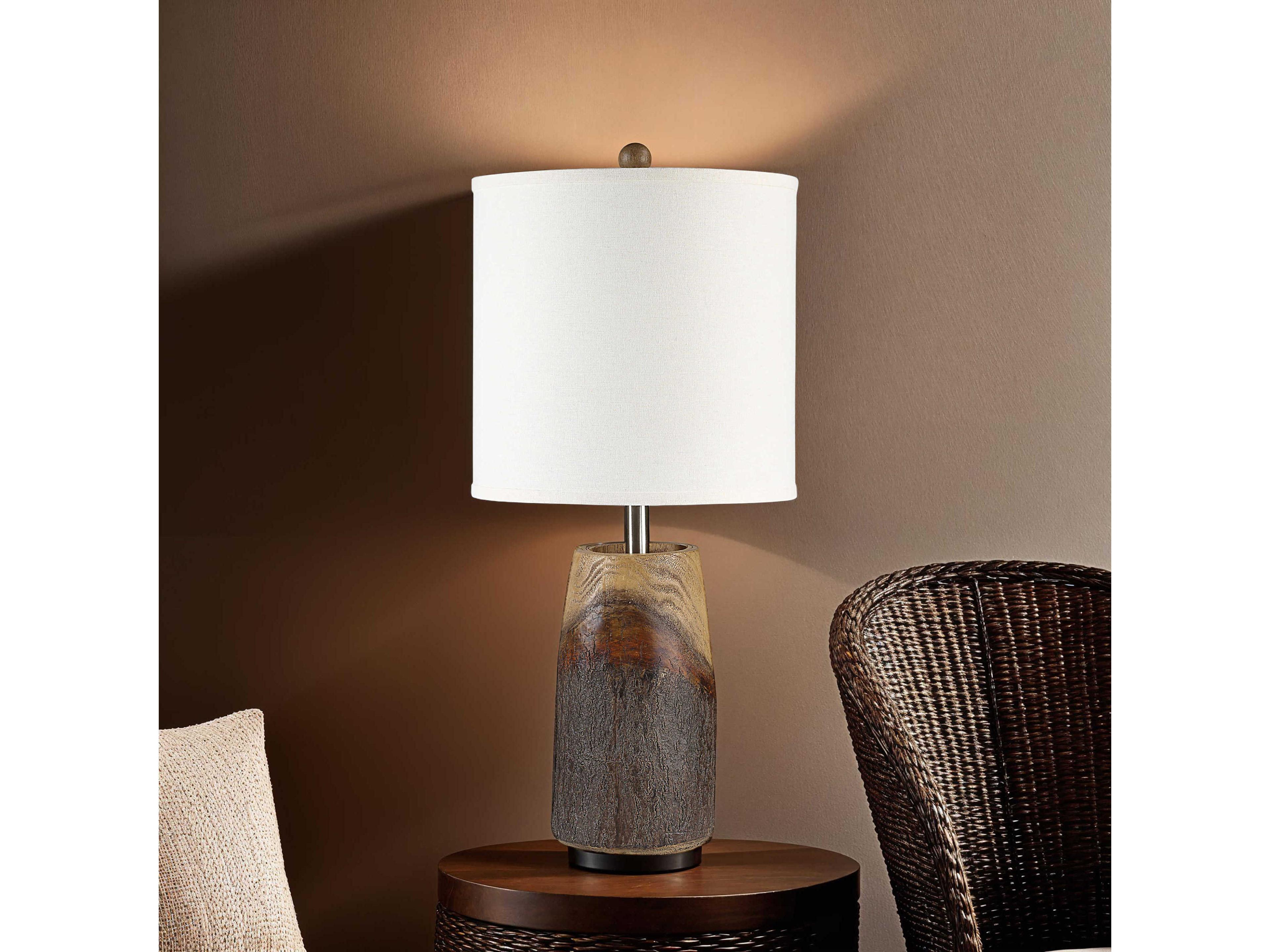 Renwil Vinca Painted Brown Buffet Lamp