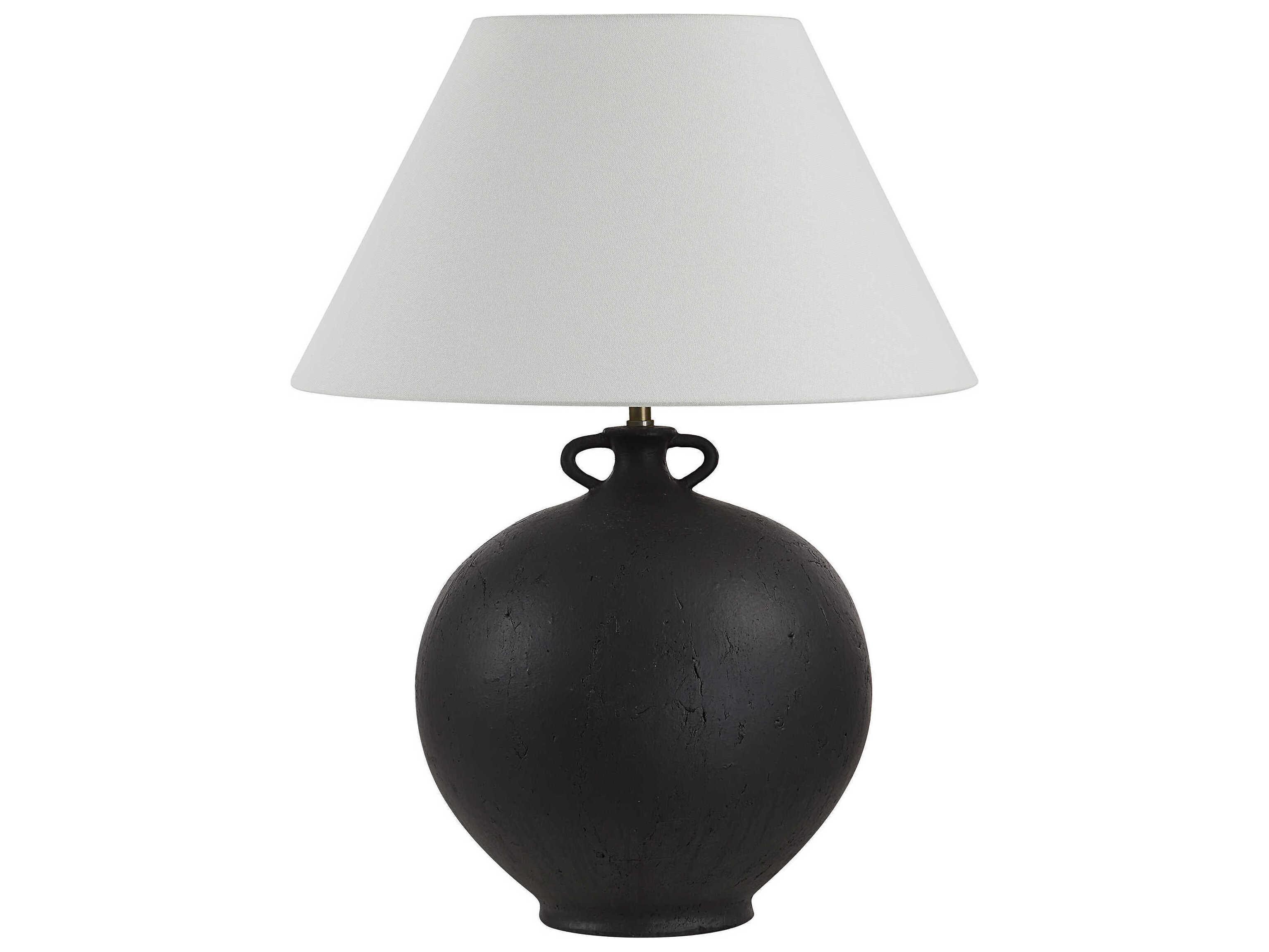 Renwil Alicia Antique Black Buffet Lamp