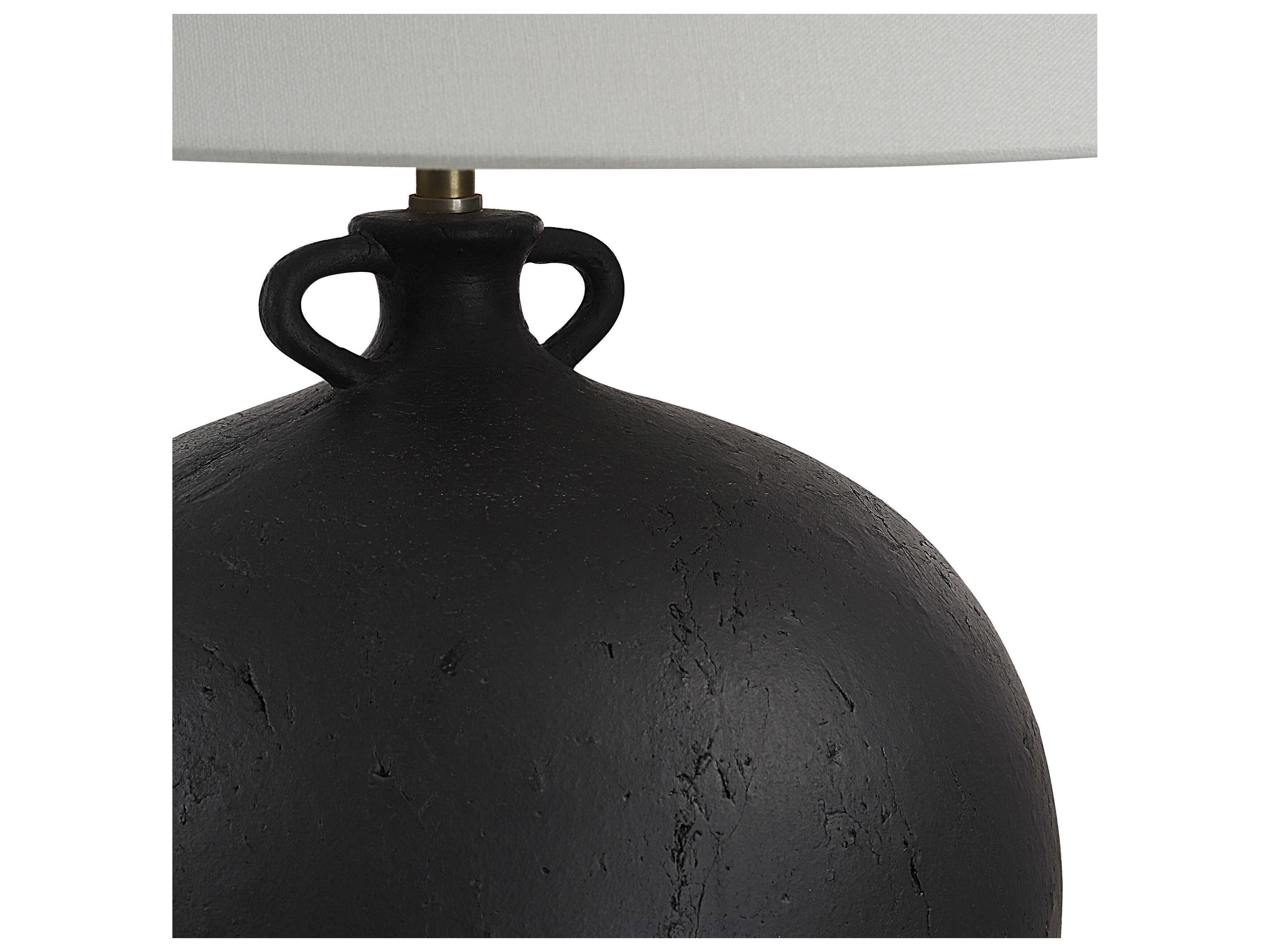 Renwil Alicia Antique Black Buffet Lamp
