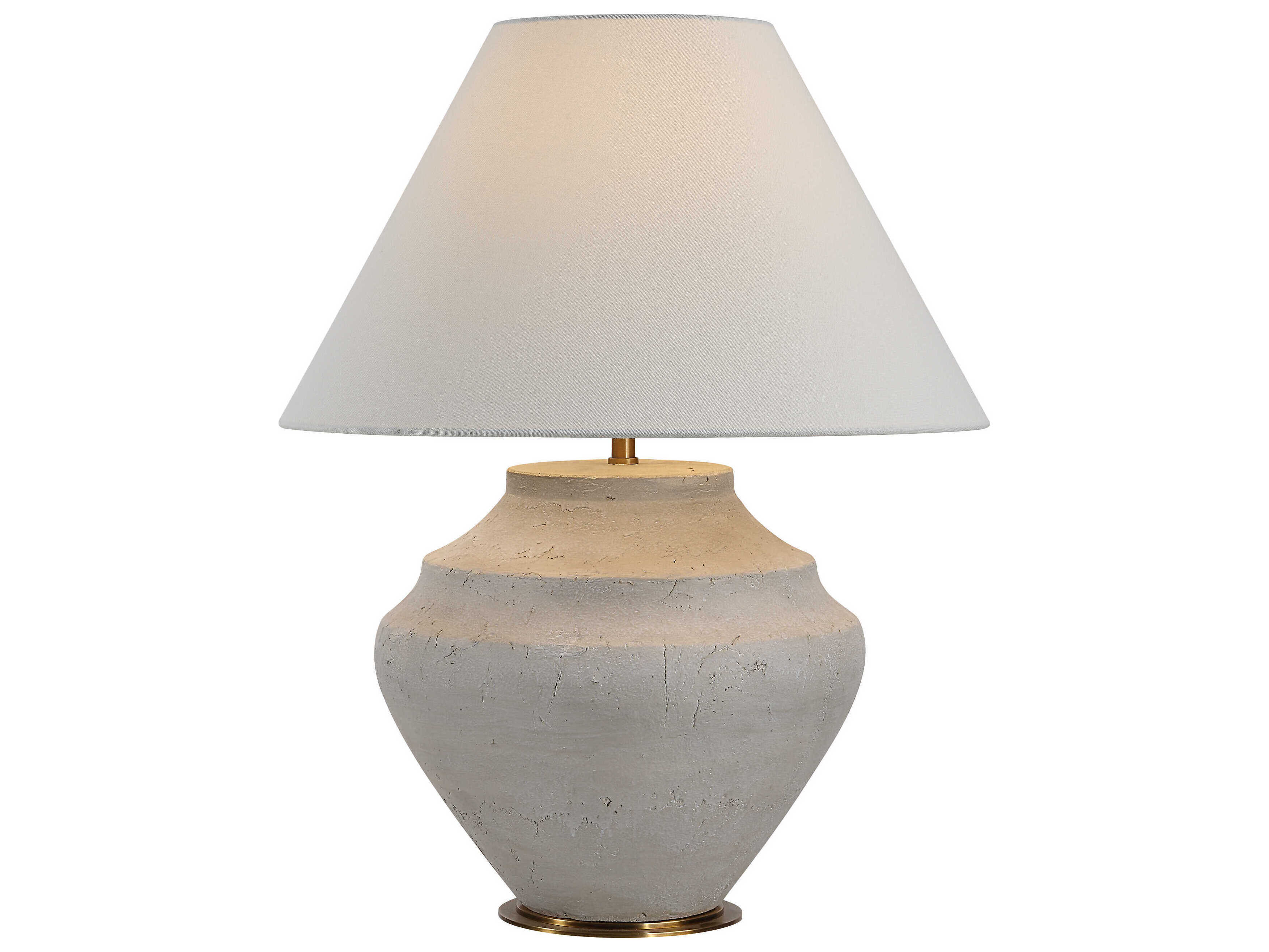 Renwil Iulia Antique Beige Gray Table Lamp