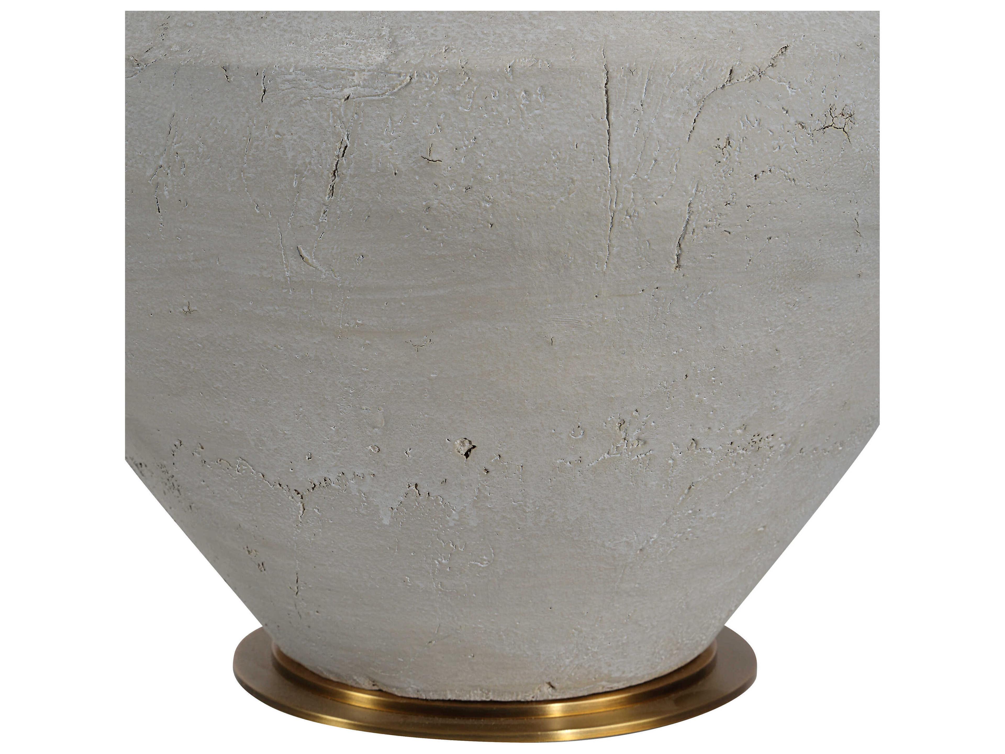 Renwil Iulia Antique Beige Gray Table Lamp