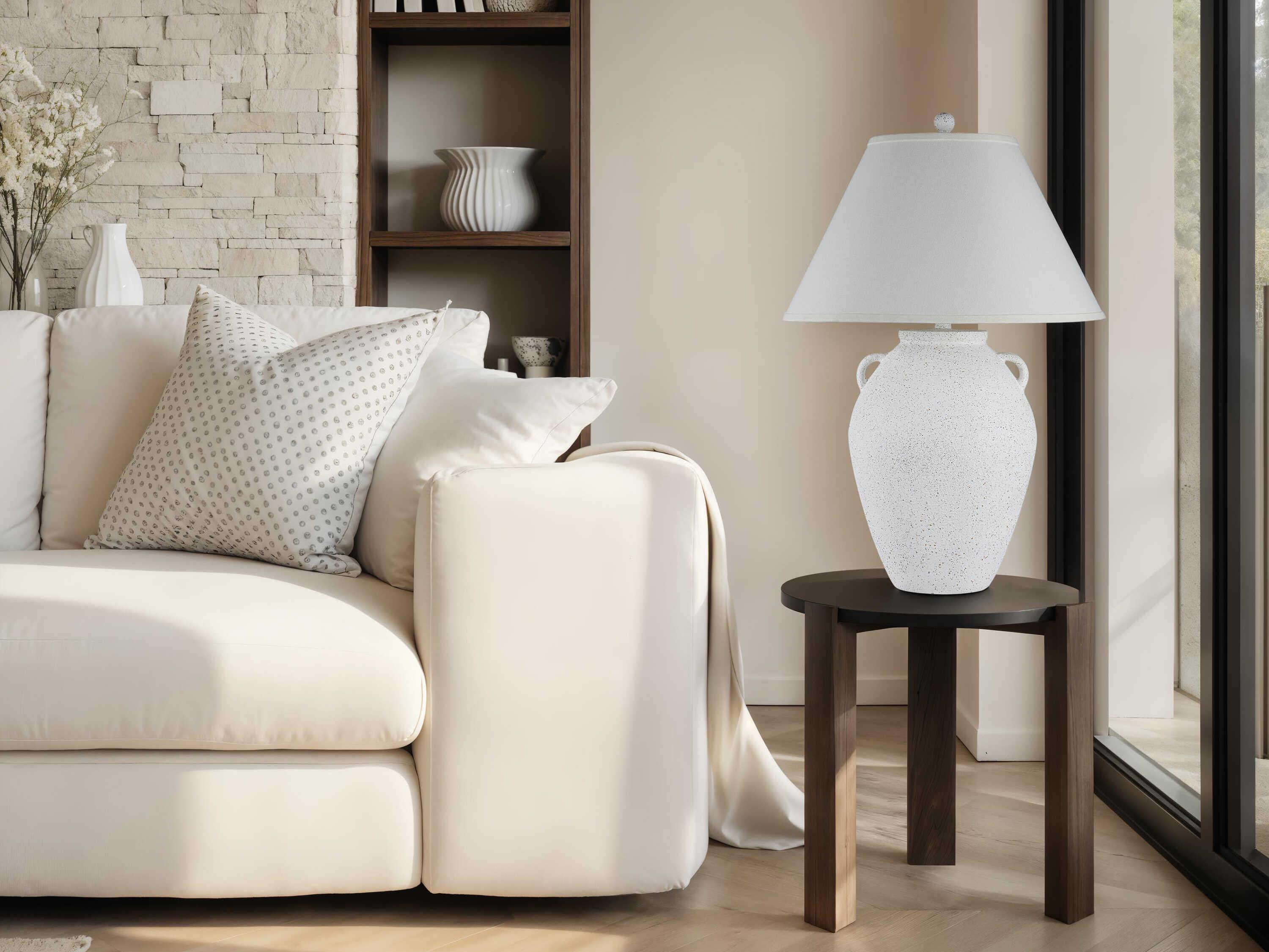 Renwil Aloria White Buffet Lamp