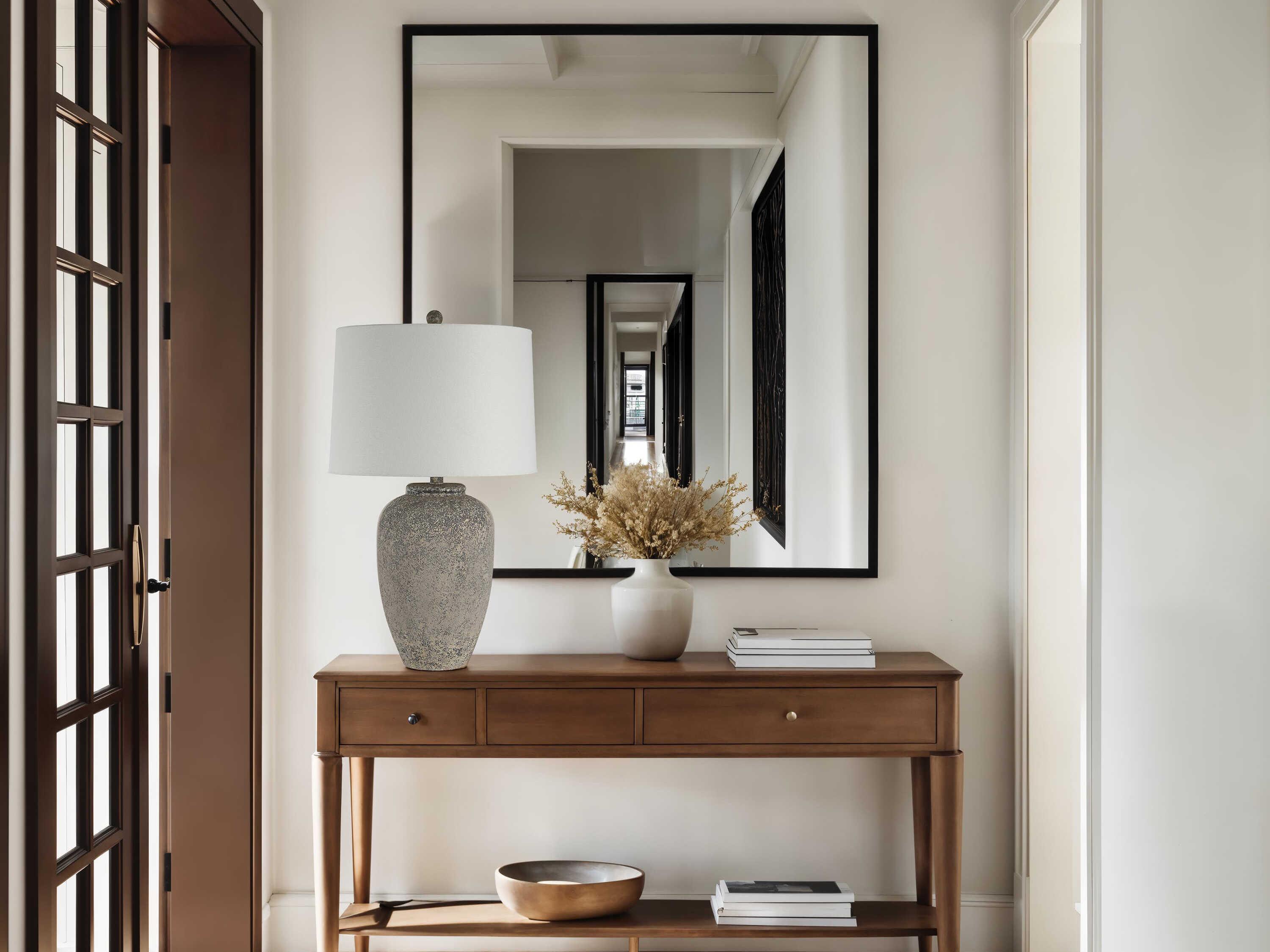 Renwil Klay Natural Brown Buffet Lamp