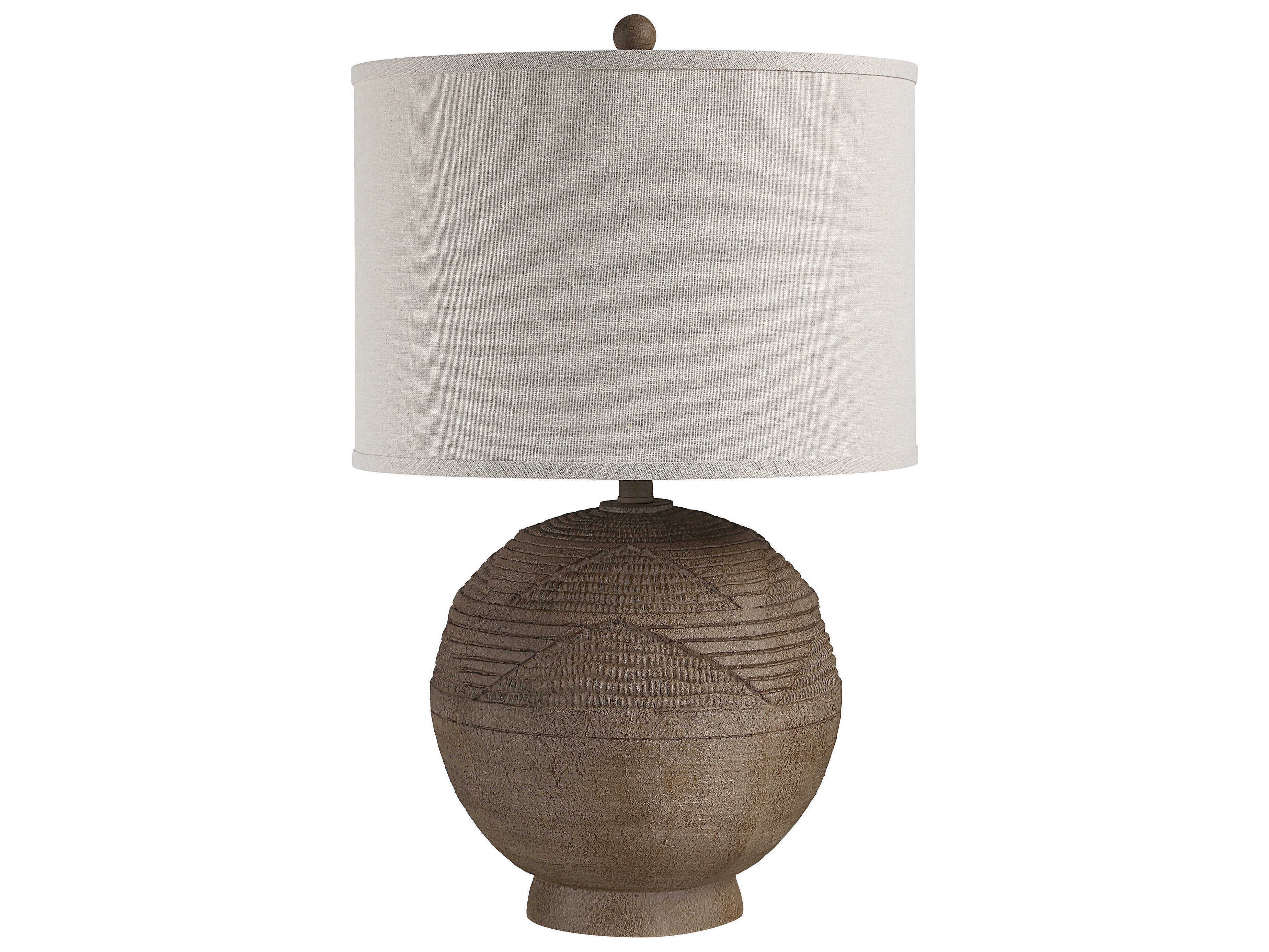 Renwil Malya Textured Brown Buffet Lamp