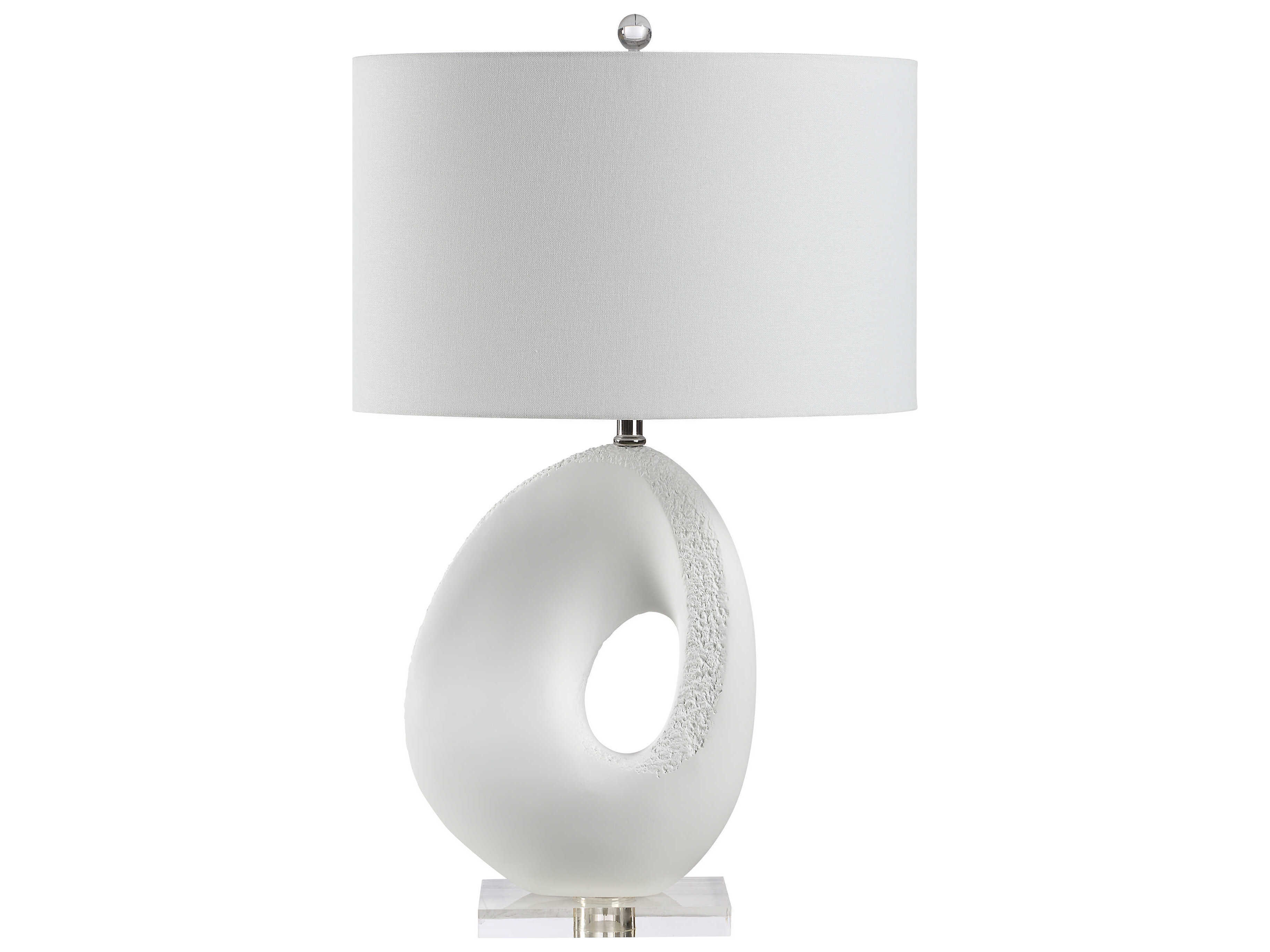 Renwil Opalis White Buffet Lamp