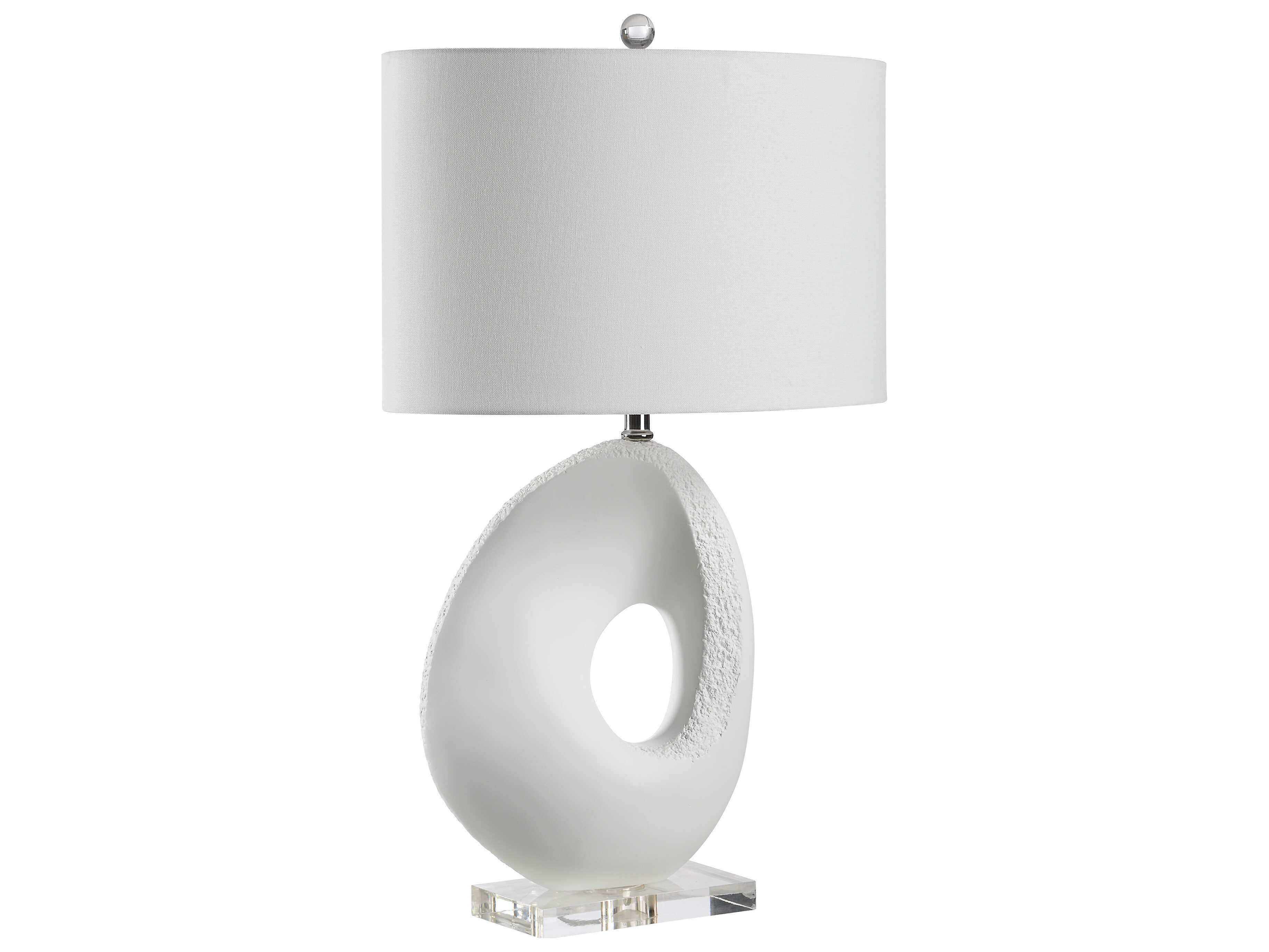 Renwil Opalis White Buffet Lamp