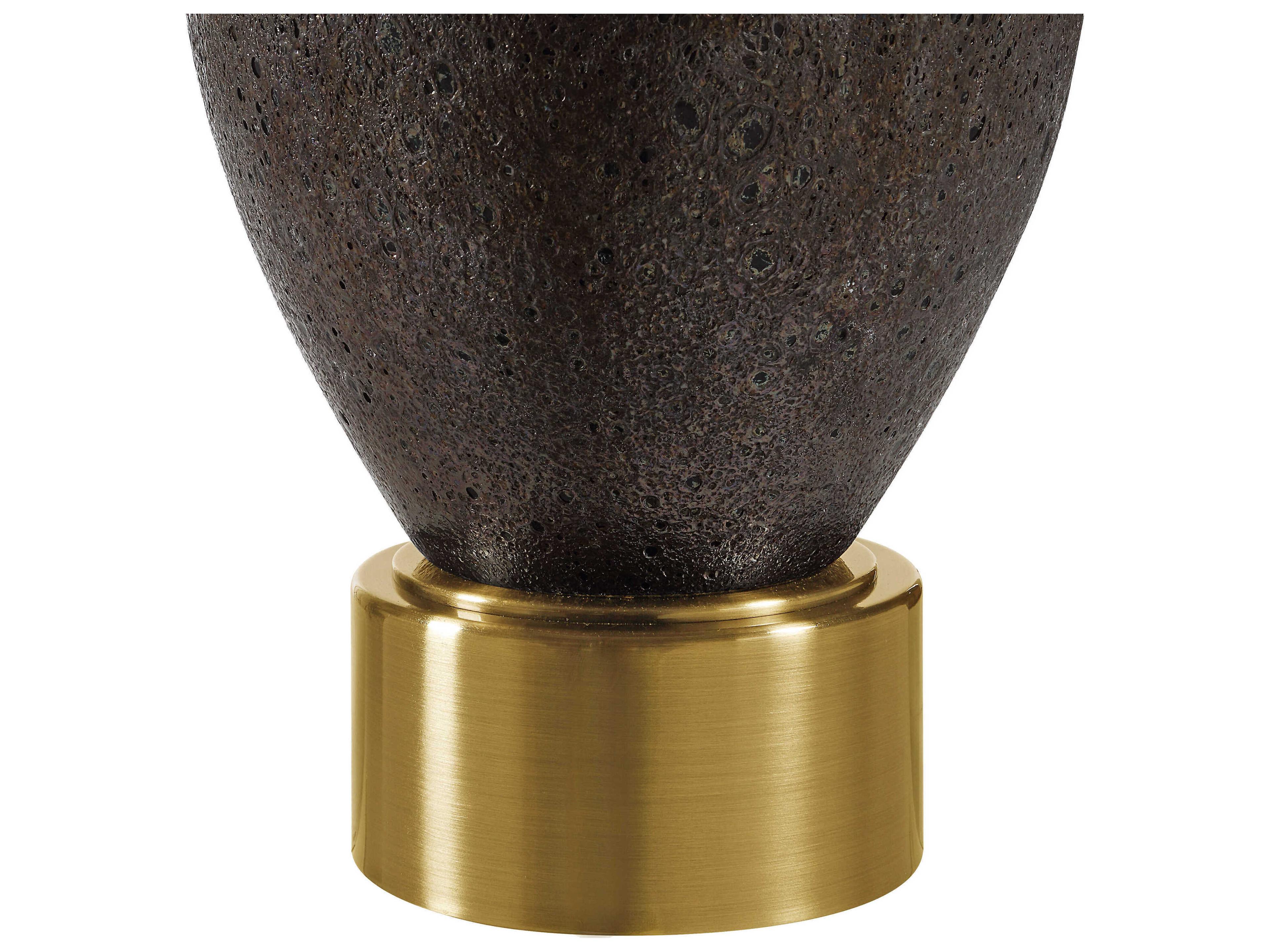 Renwil Weldon Brown Warm Brass Buffet Lamp