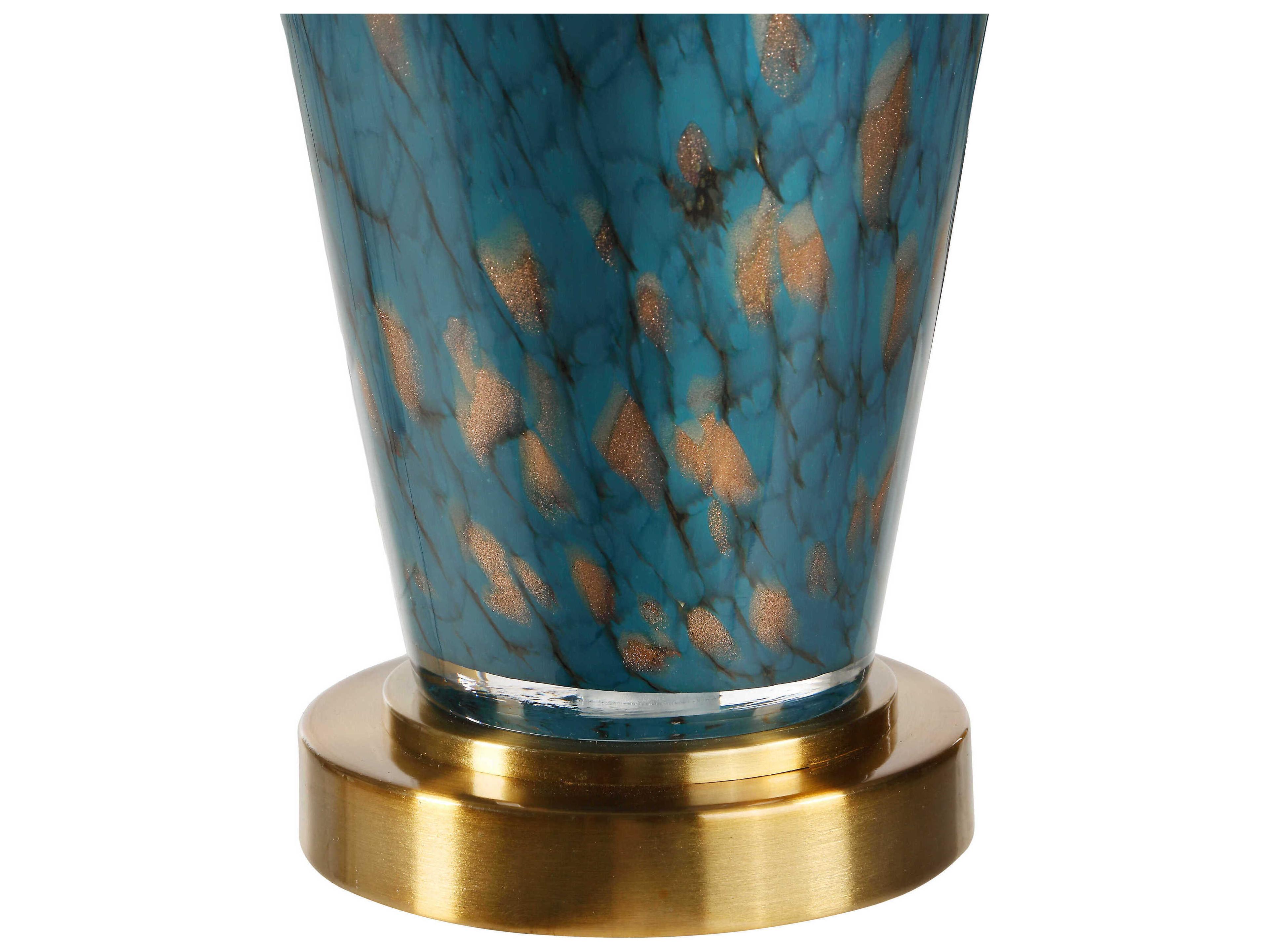 Renwil Milo Blue Buffet Lamp