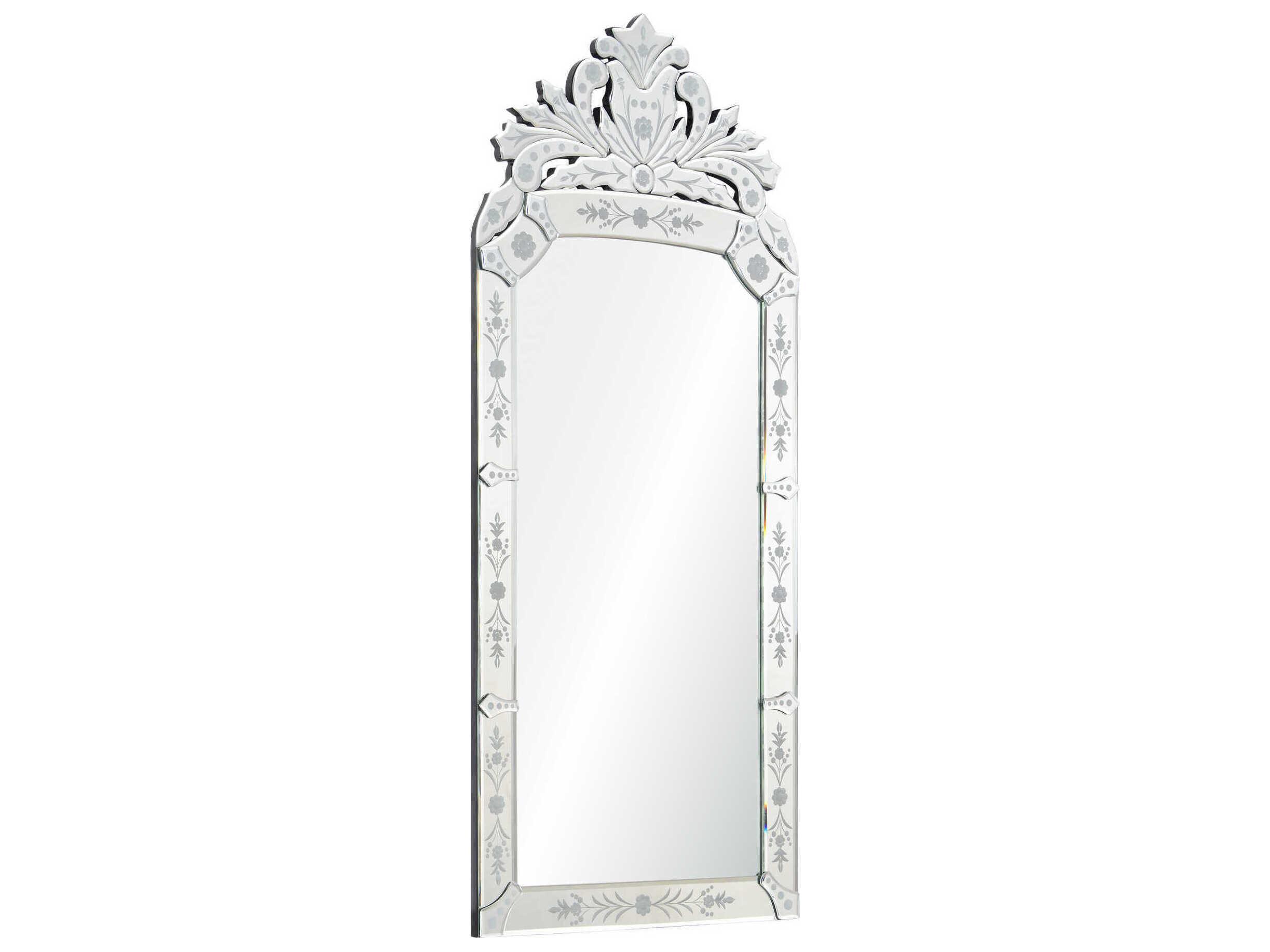 Renwil Venetian Etched Rectangular Wall Mirror