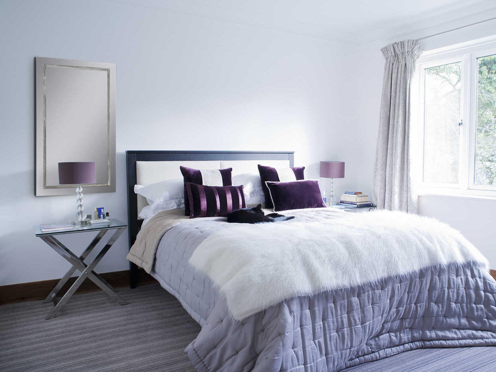 Renwil Stanton Satin Nickel Rectangular Wall Mirror