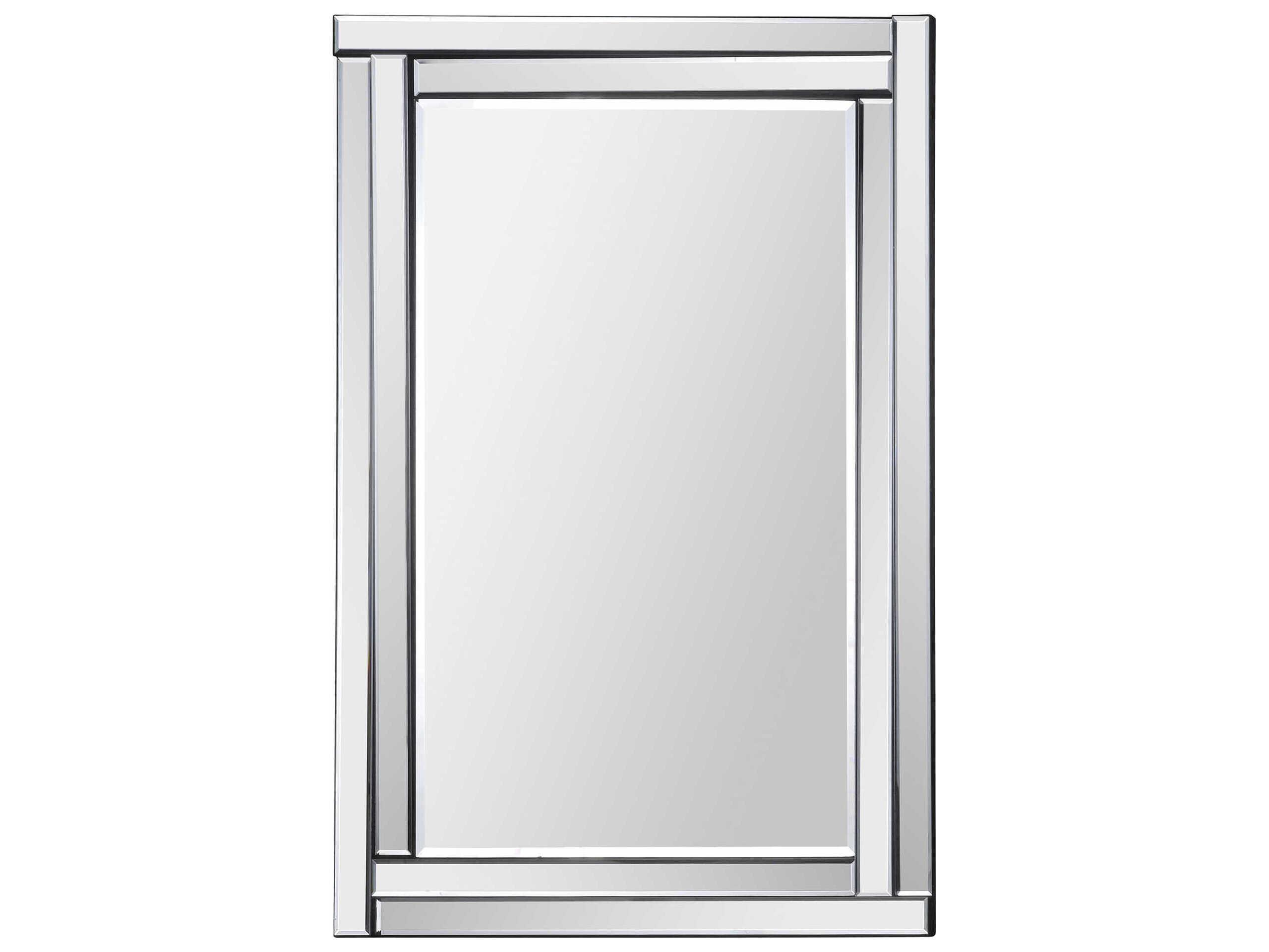 Renwil Ava Clear Rectangular Wall Mirror