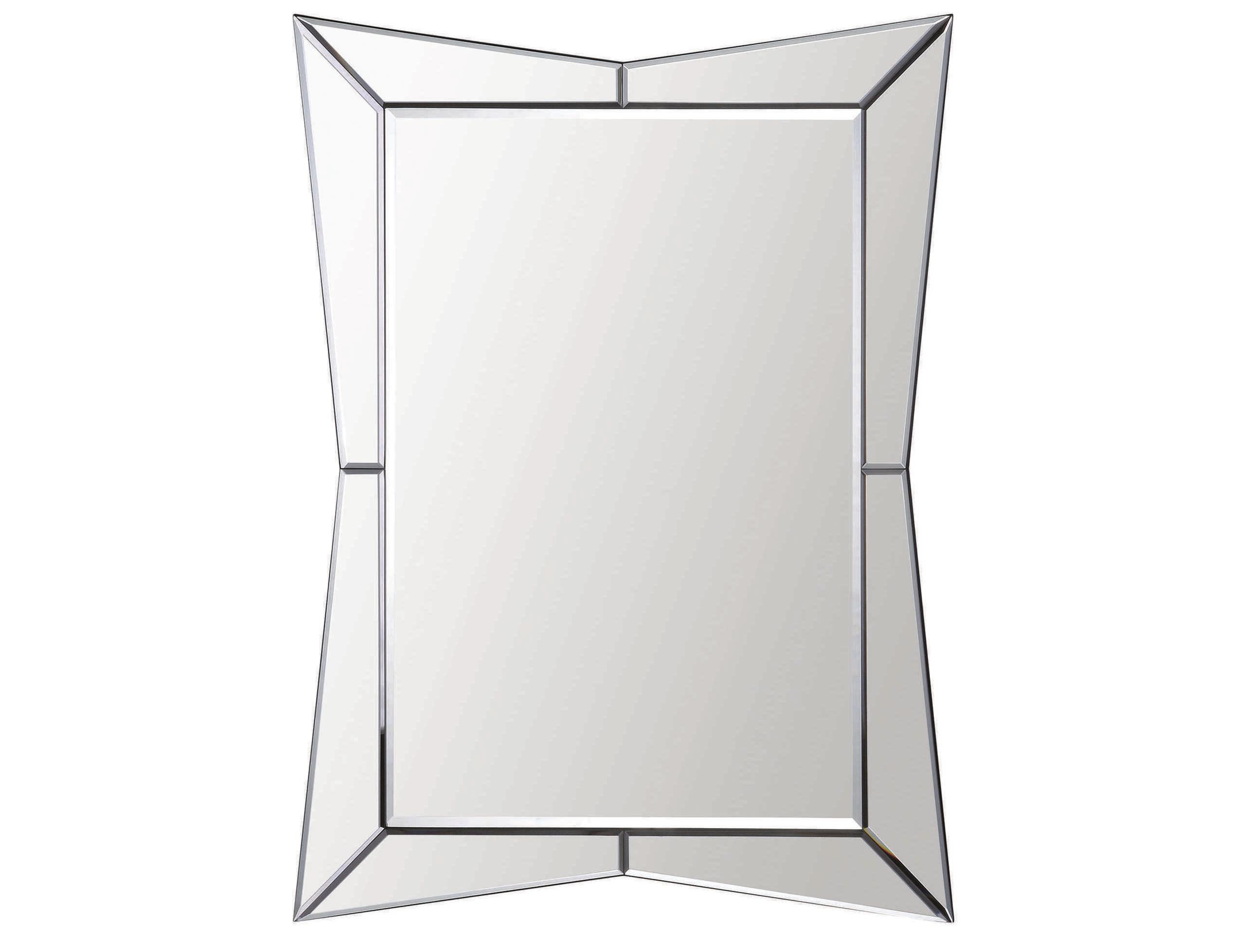 Renwil Merritt Clear Rectangular Wall Mirror