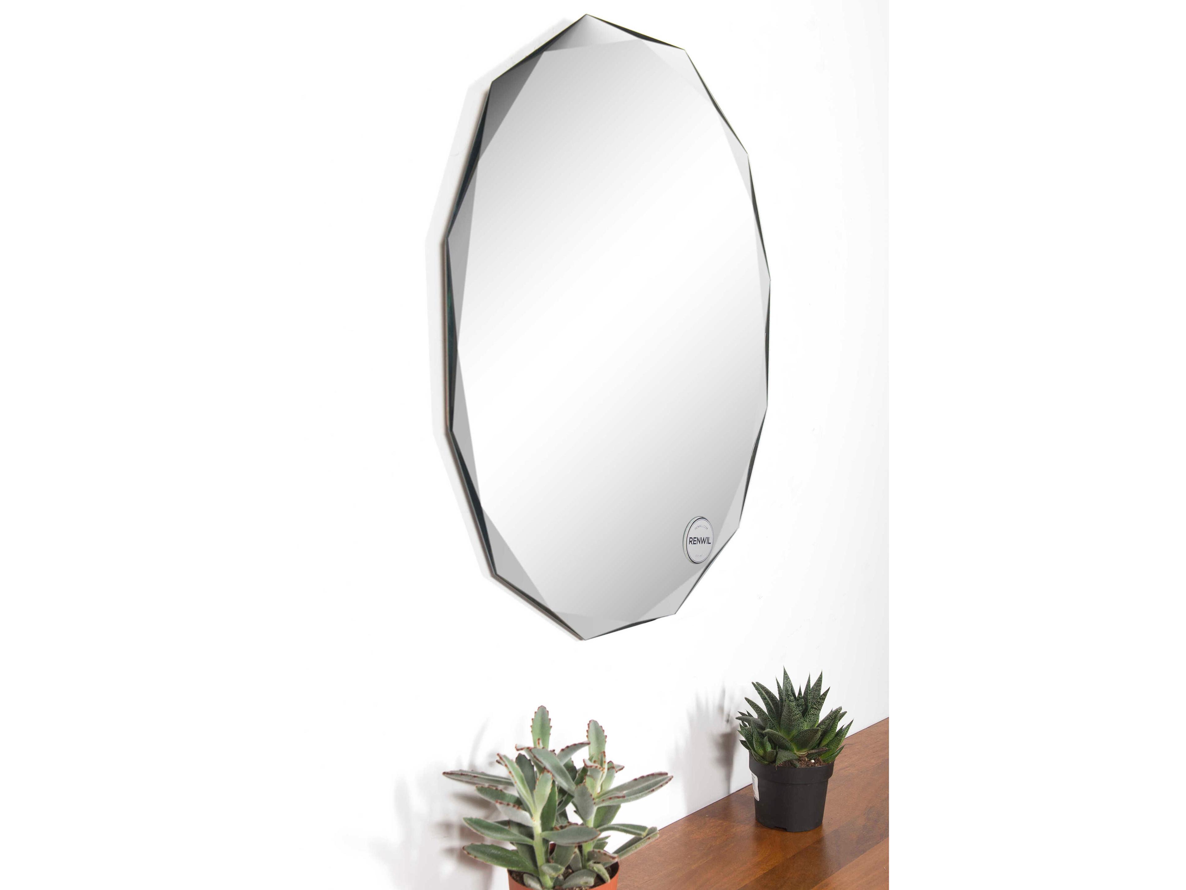 Renwil Astor Oval Wall Mirror