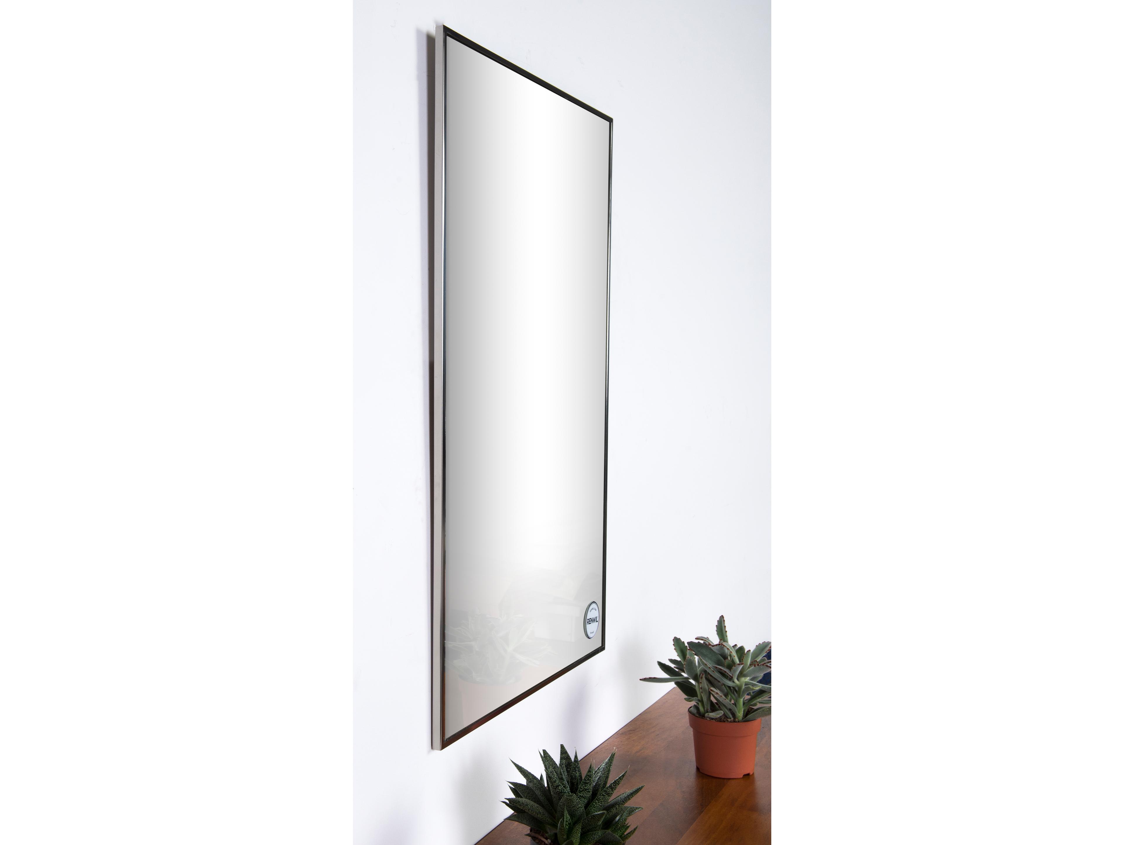 Renwil Crake Silver Rectangular Wall Mirror
