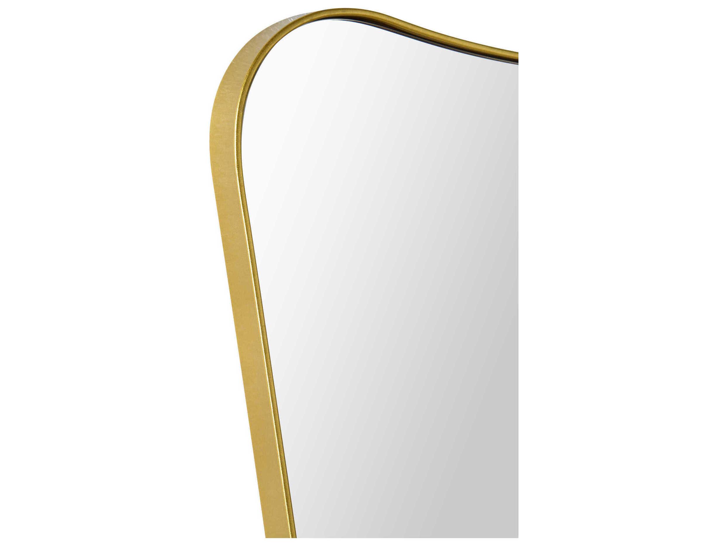 Renwil Tufa Gold Wall Mirror