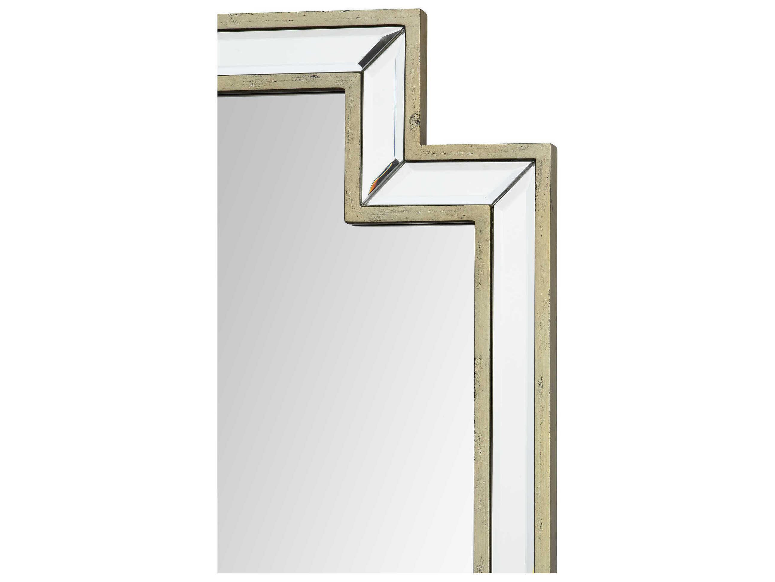 Renwil Raton Champagne Silver Rectangular Wall Mirror