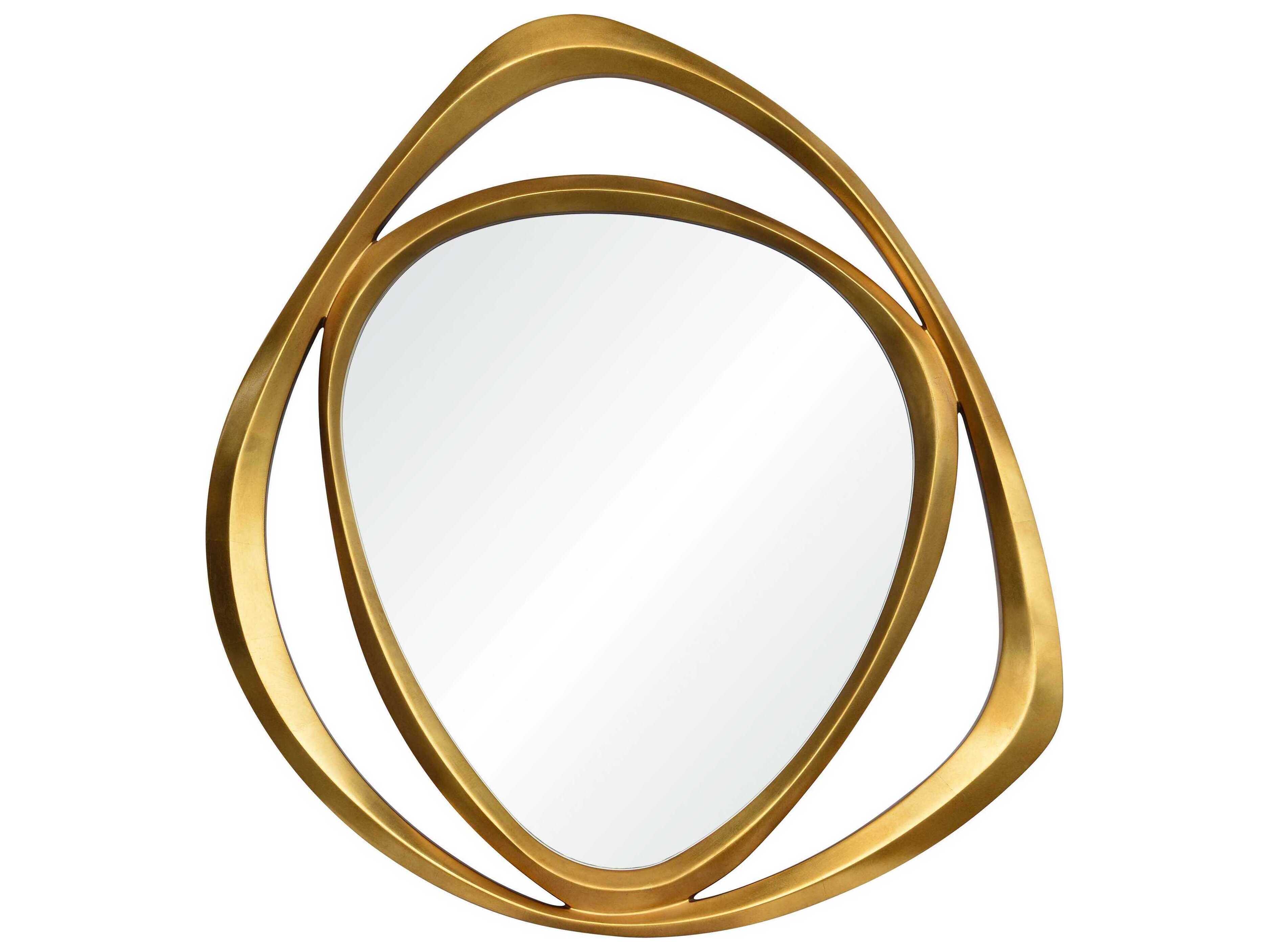 Renwil Goldie Gold Leaf Wall Mirror