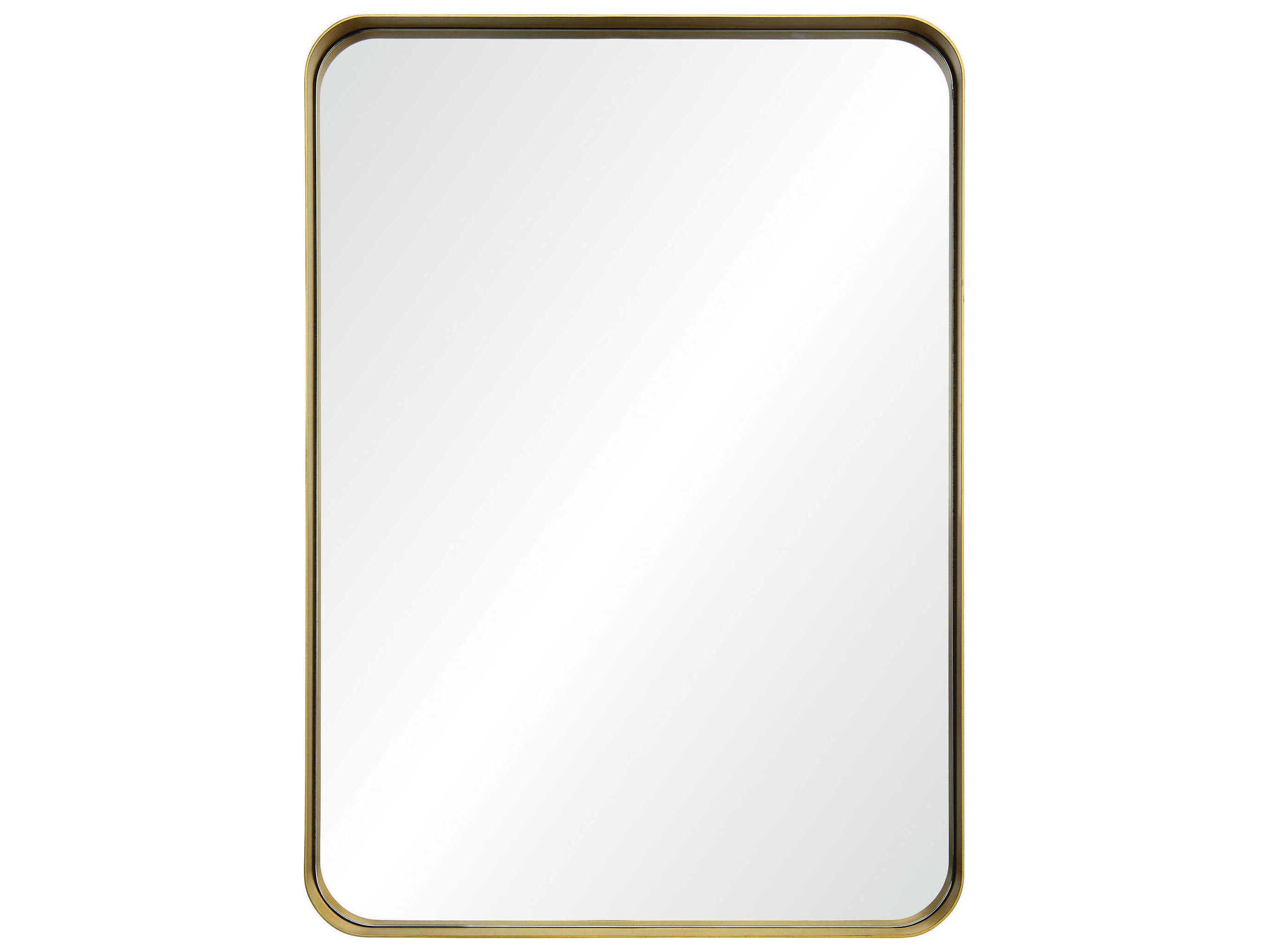 Renwil Barton Gold Foil Rectangular Wall Mirror