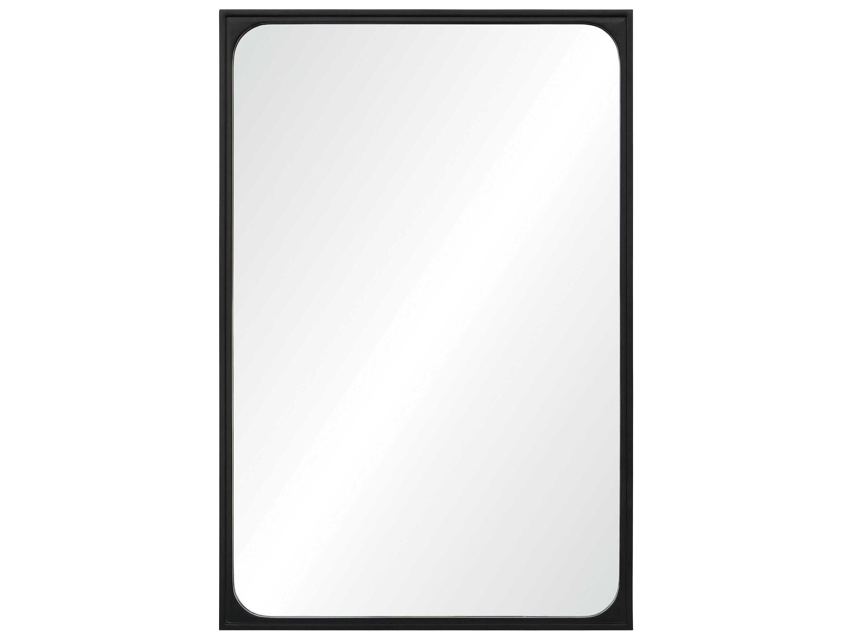 Renwil Sorella Black Rectangular Wall Mirror