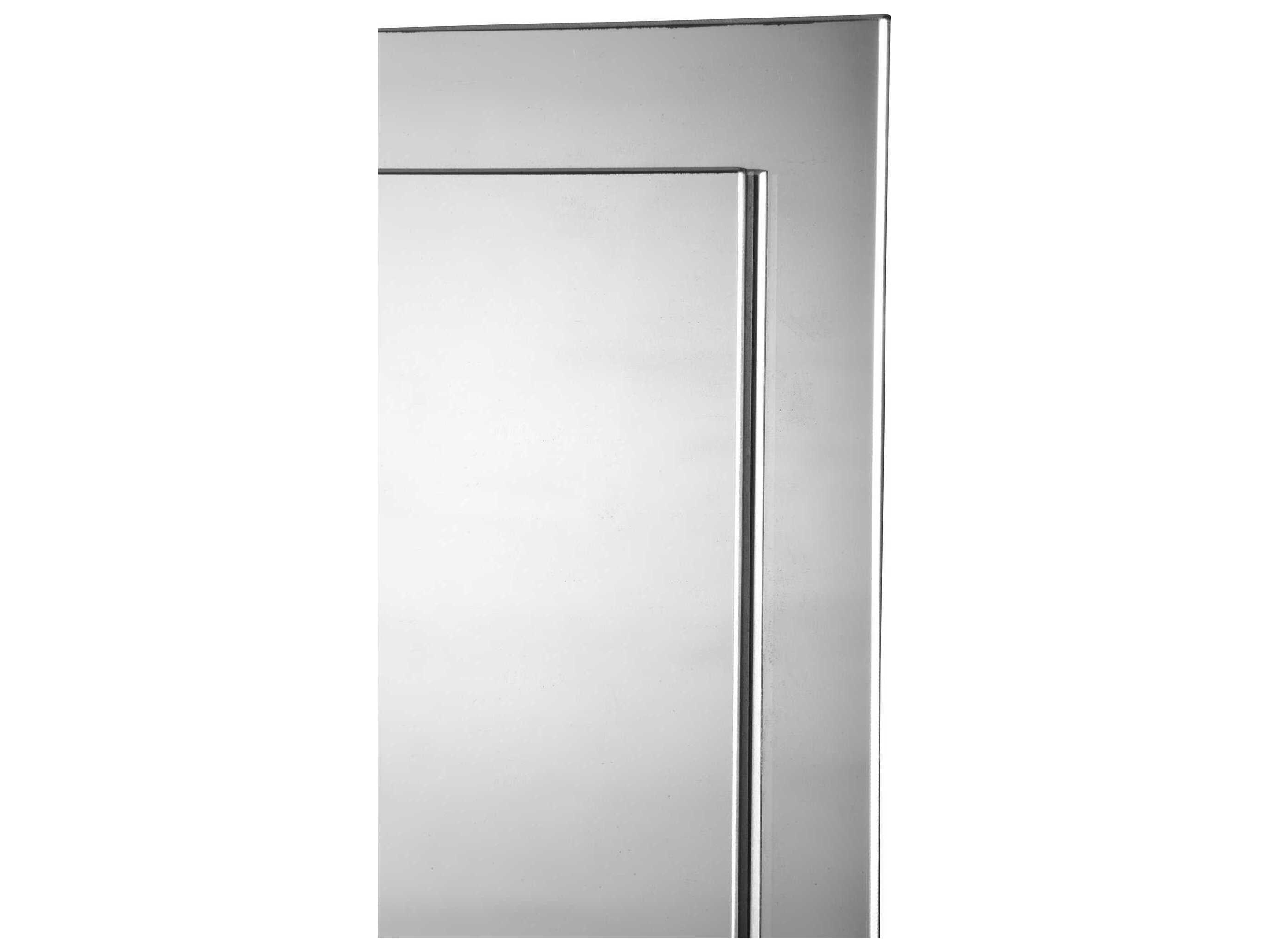 Renwil Asset Clear Rectangular Wall Mirror